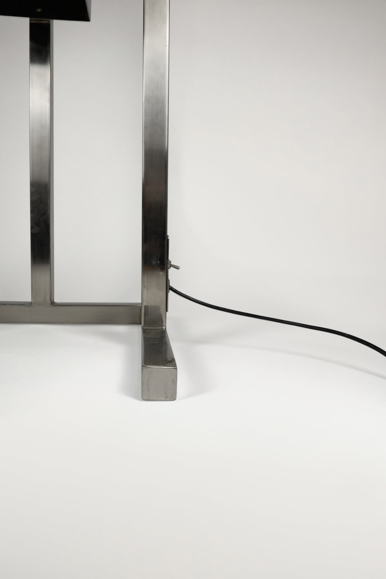 Art Deco Nickel Plated Table Lamp