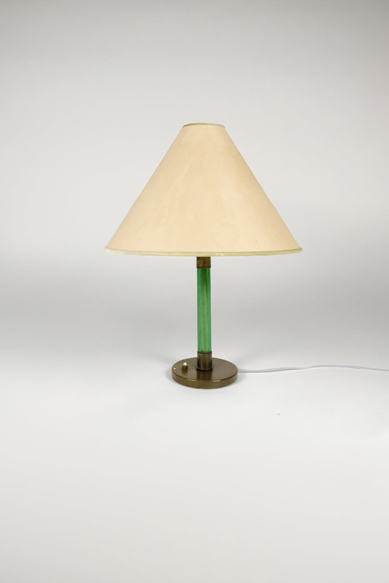 Green Danish Table Lamp