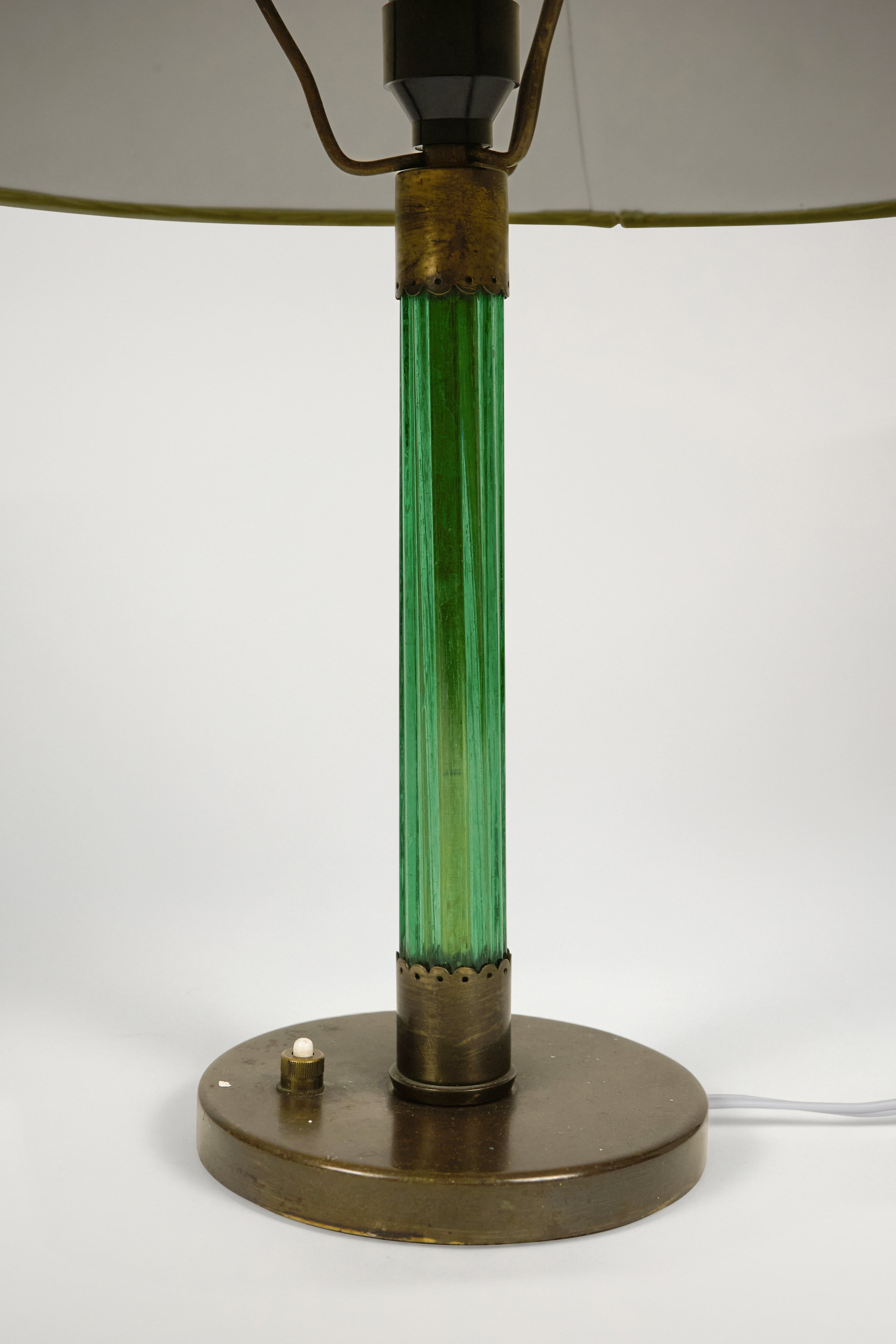 Green Danish Table Lamp