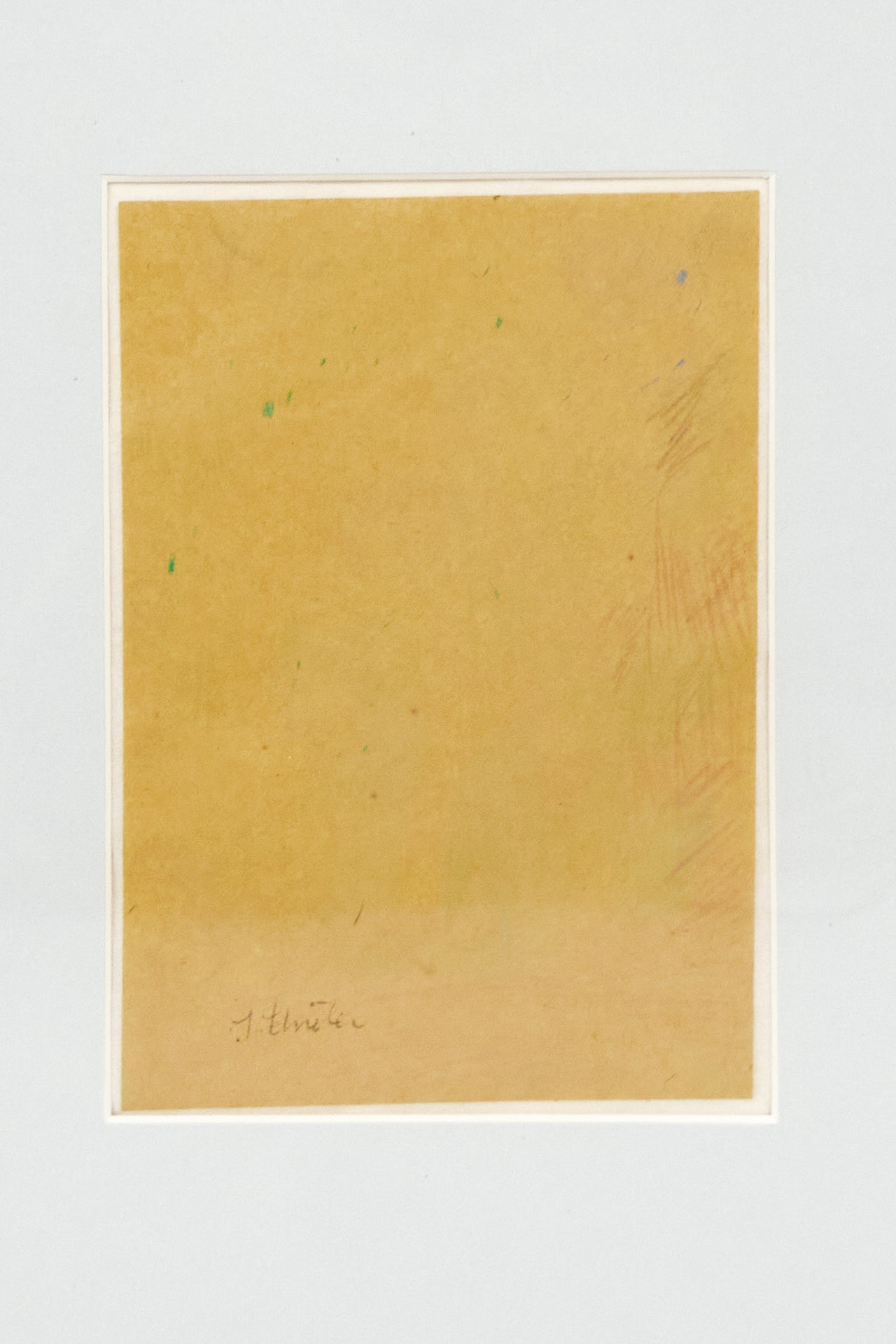 Chalk on Paper Composition by Igne Schiöler