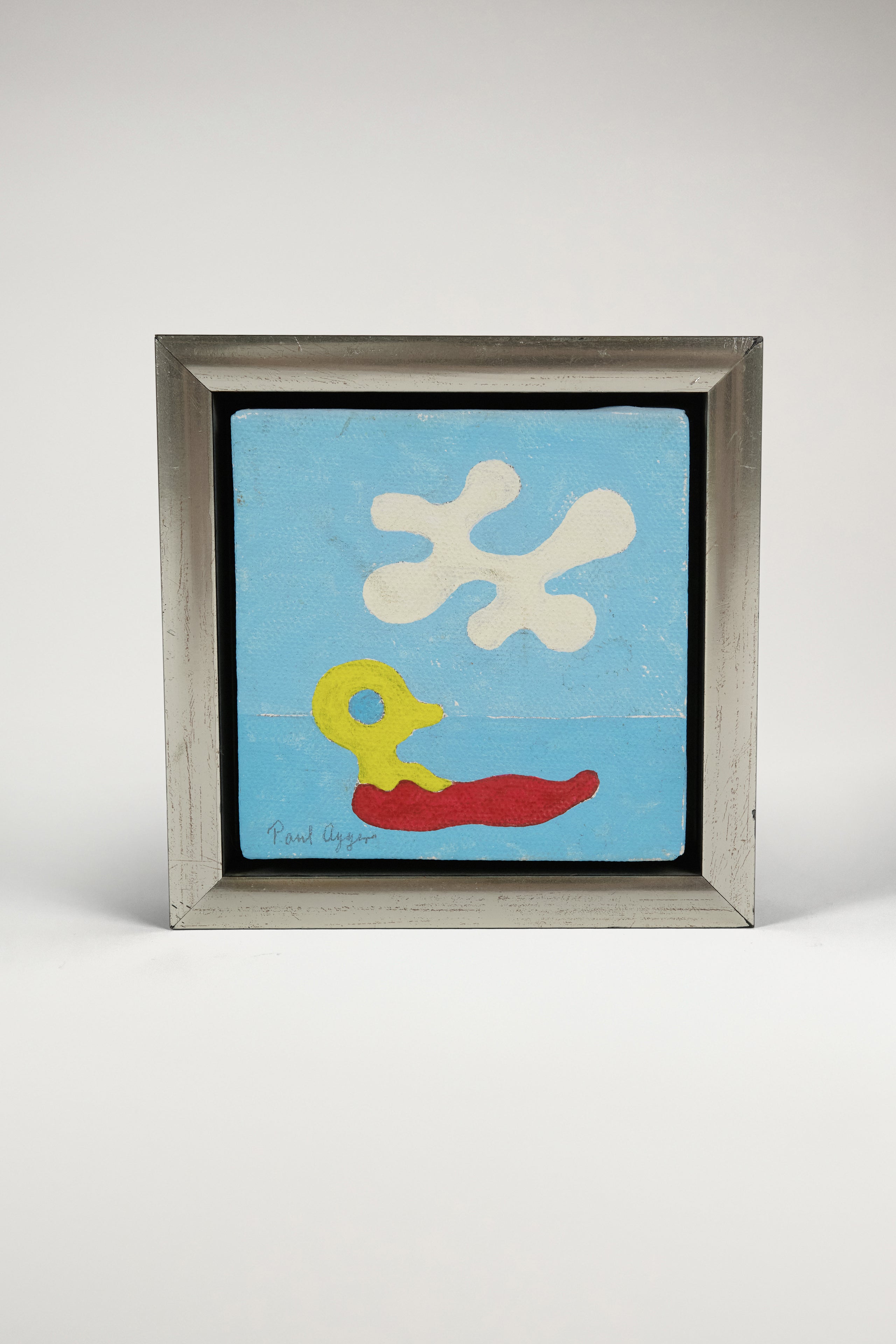 Petite Composition on Canvas by Poul Agger, 1936