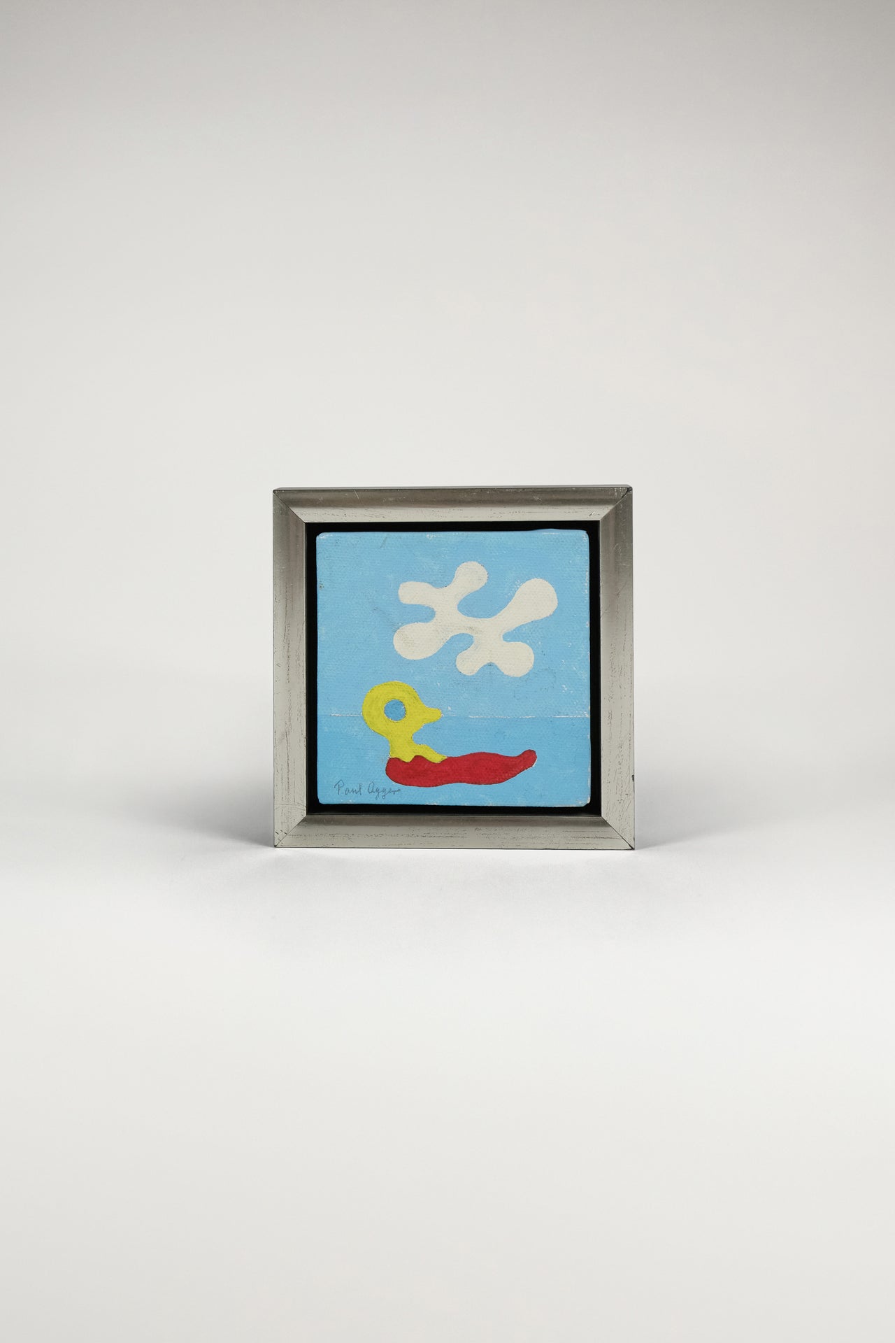 Petite Composition on Canvas by Poul Agger, 1936