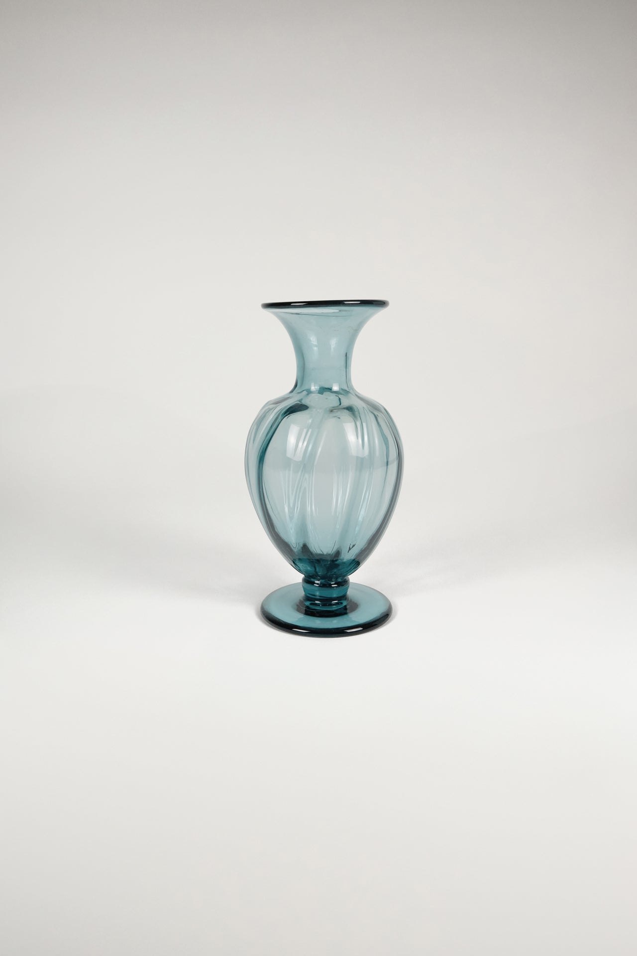 Elis Berg Blue Tinted Glass Vase