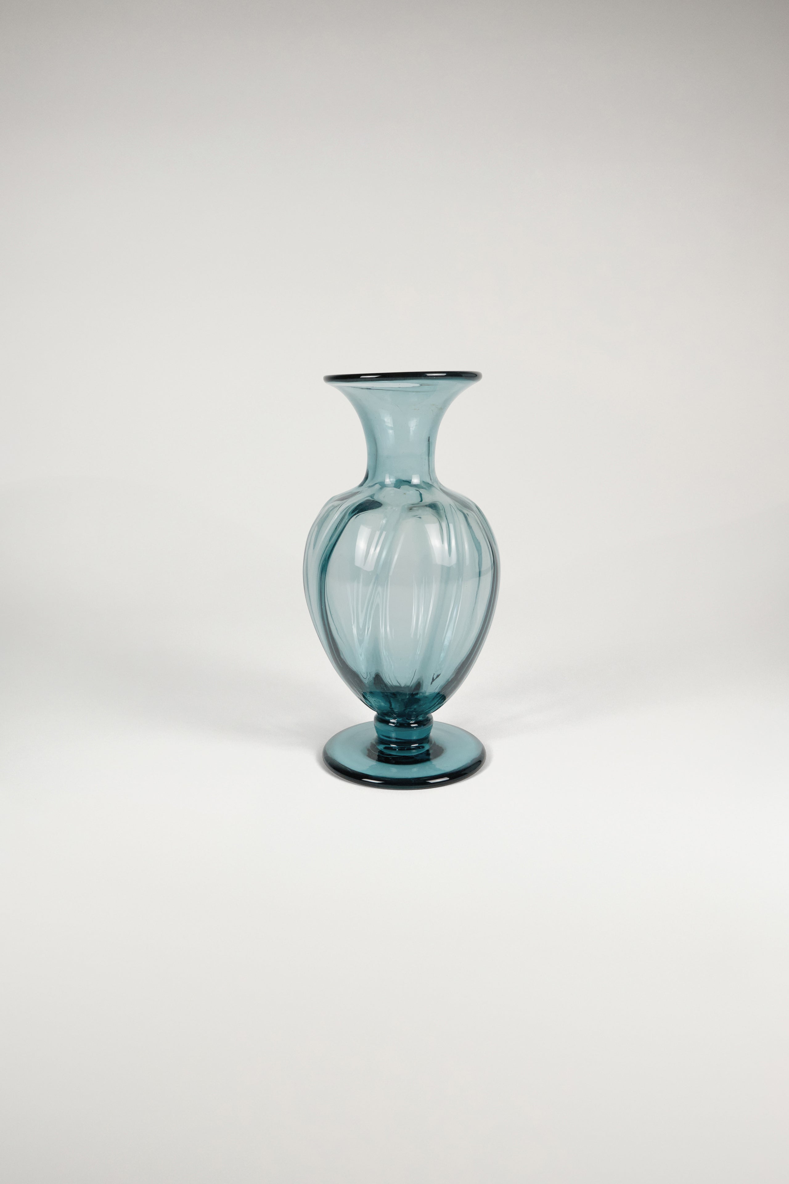 Elis Berg Blue Tinted Glass Vase