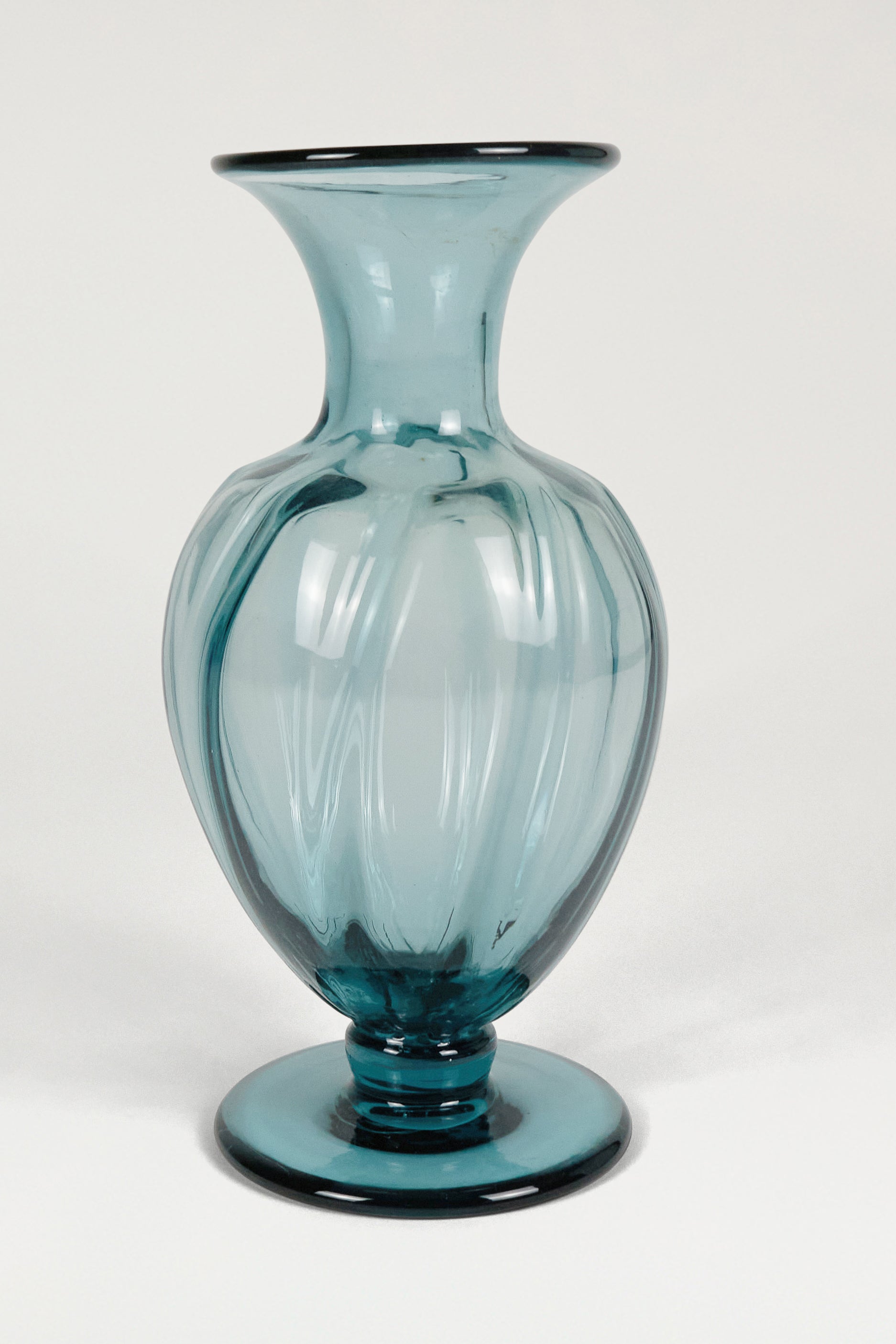 Elis Berg Blue Tinted Glass Vase