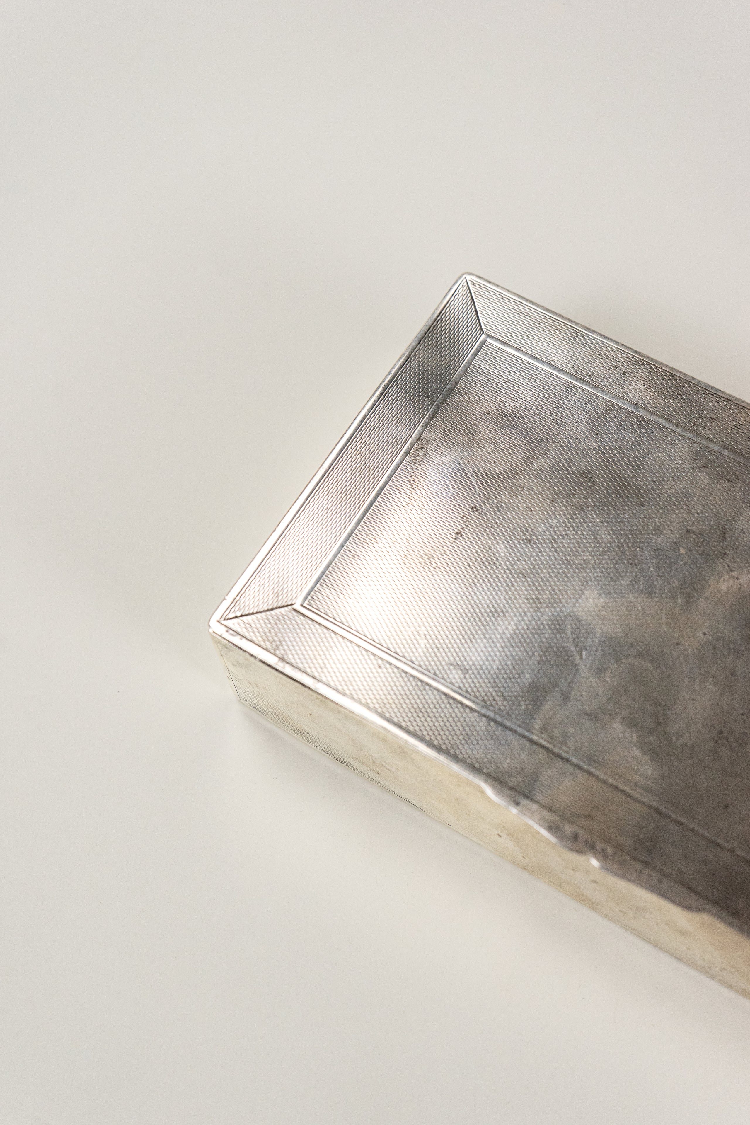 Silver Casket Box