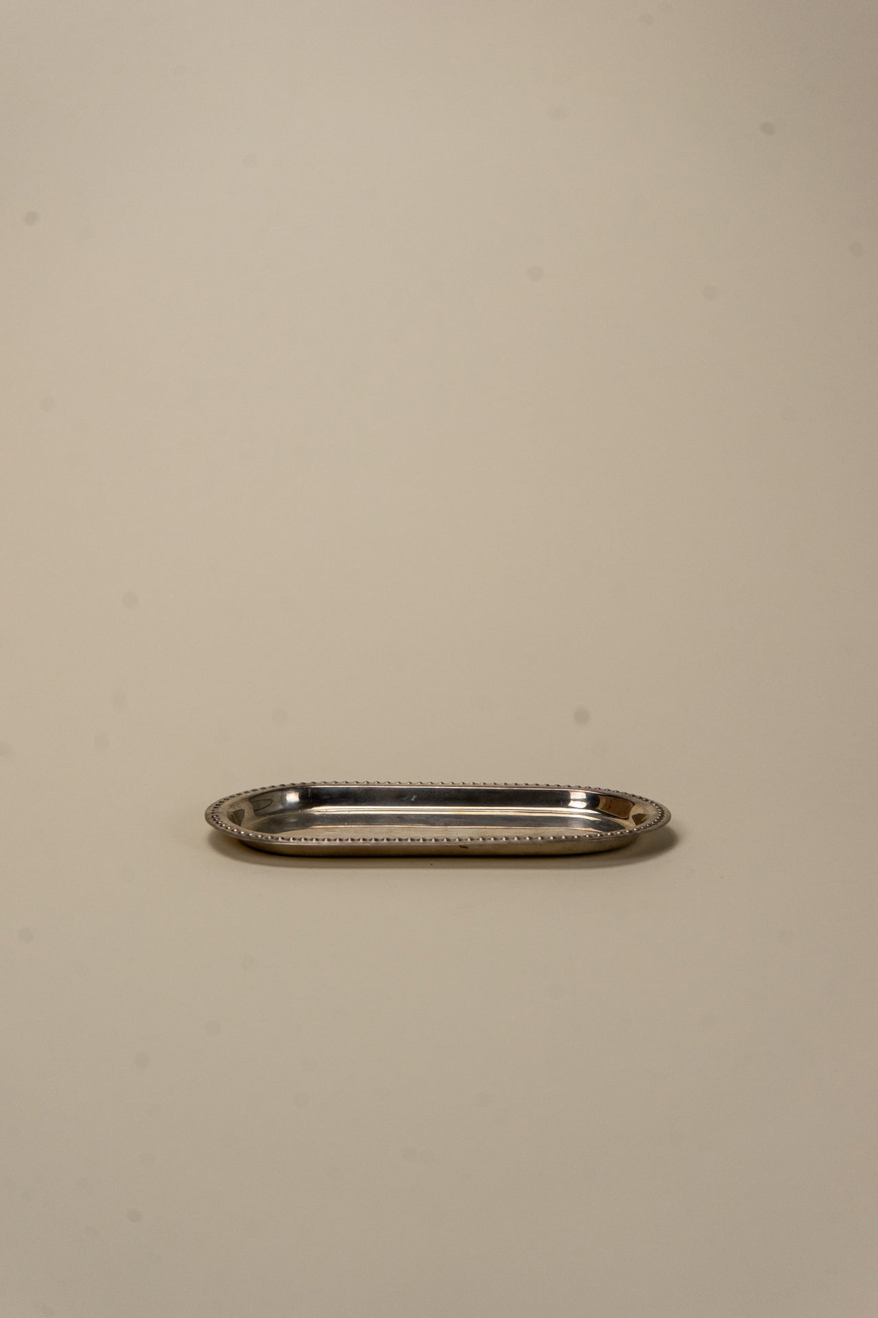 Petite Oval Silver Tray