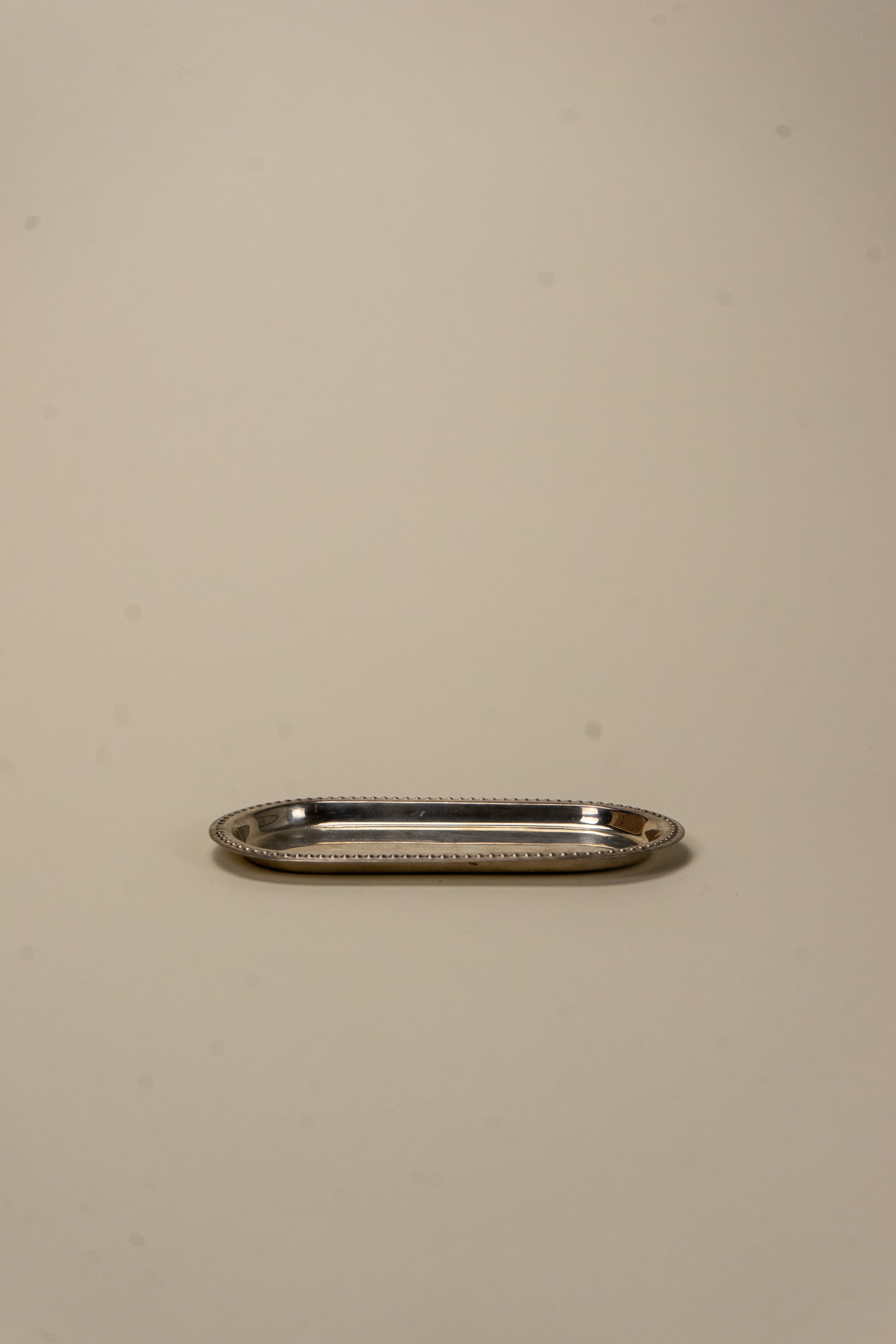 Petite Oval Silver Tray