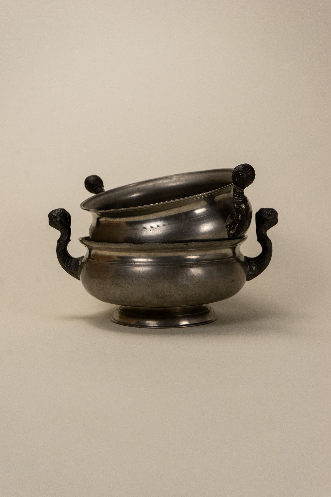 19TH CENTURY PEWTER BOWL