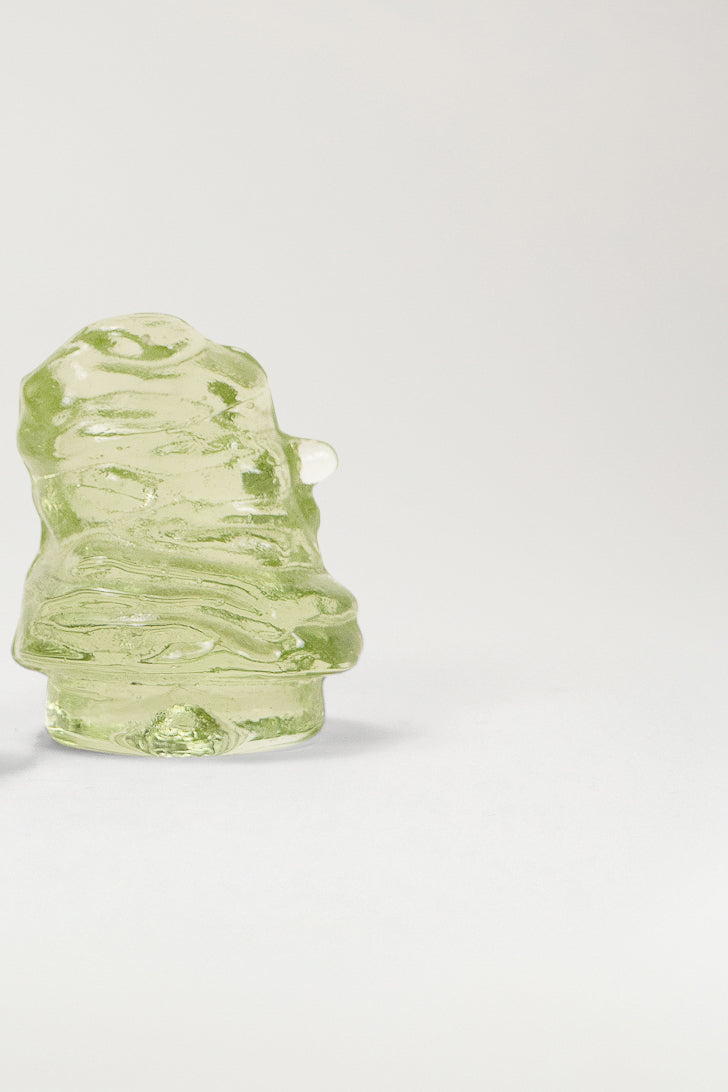 Sea Rock Formation Glass Sculpture