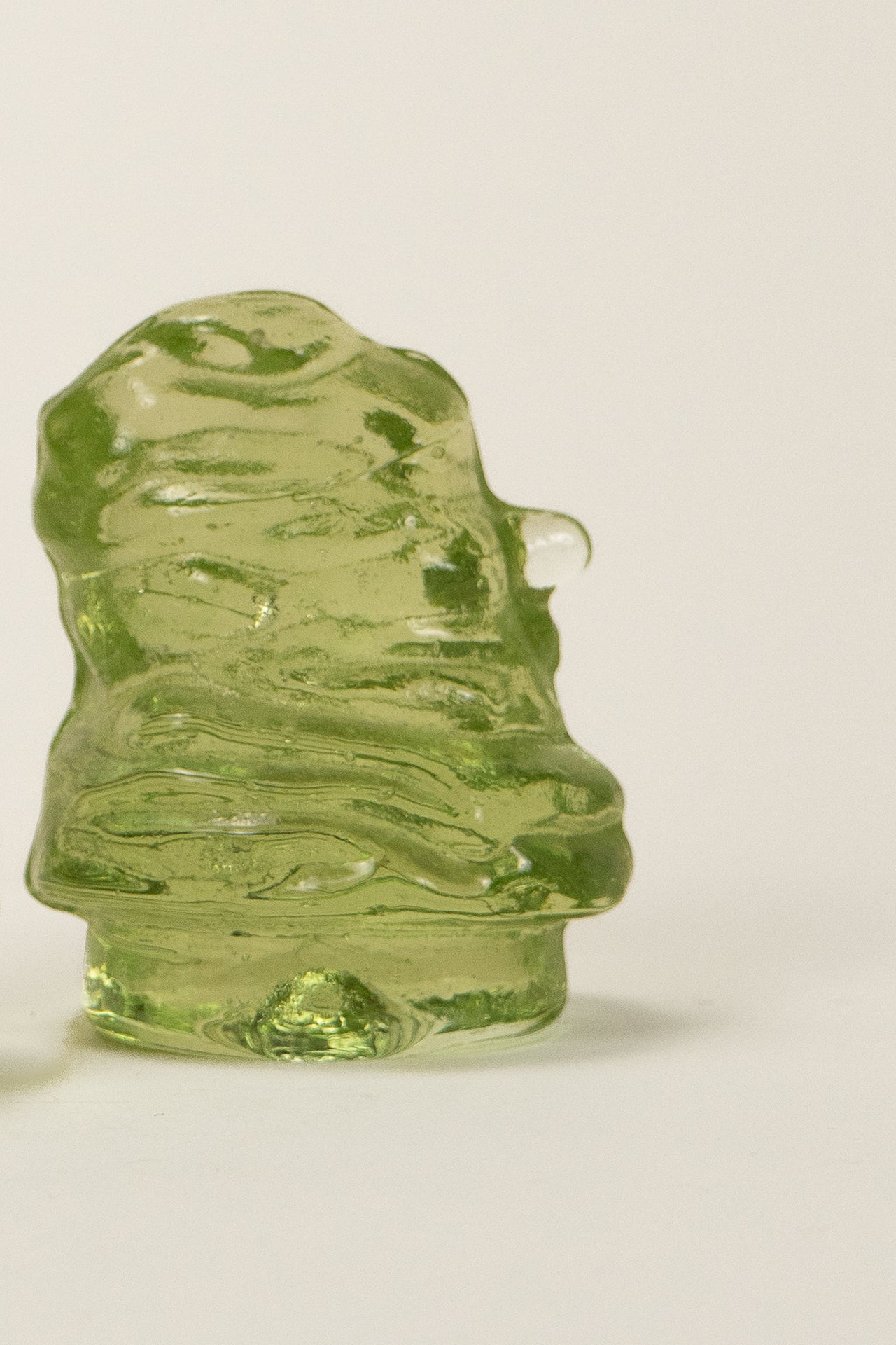 Sea Rock Formation Glass Sculpture