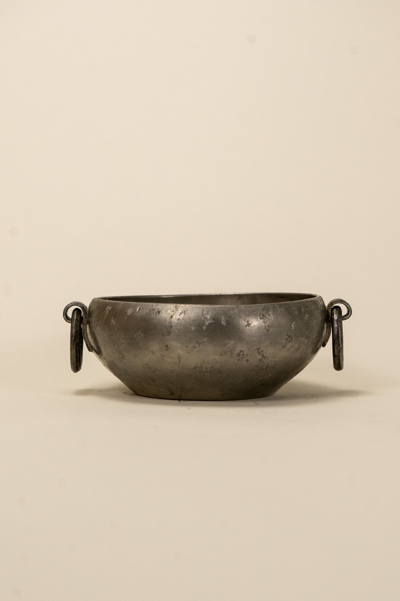 Large Skurdal Hammered Silver Bowl