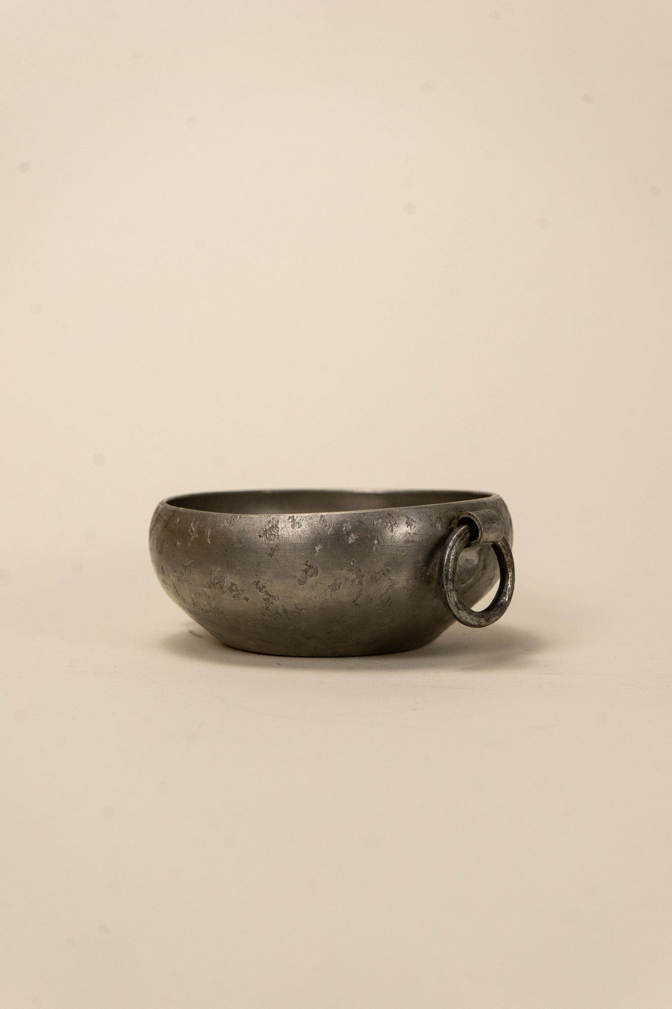 Large Skurdal Hammered Silver Bowl