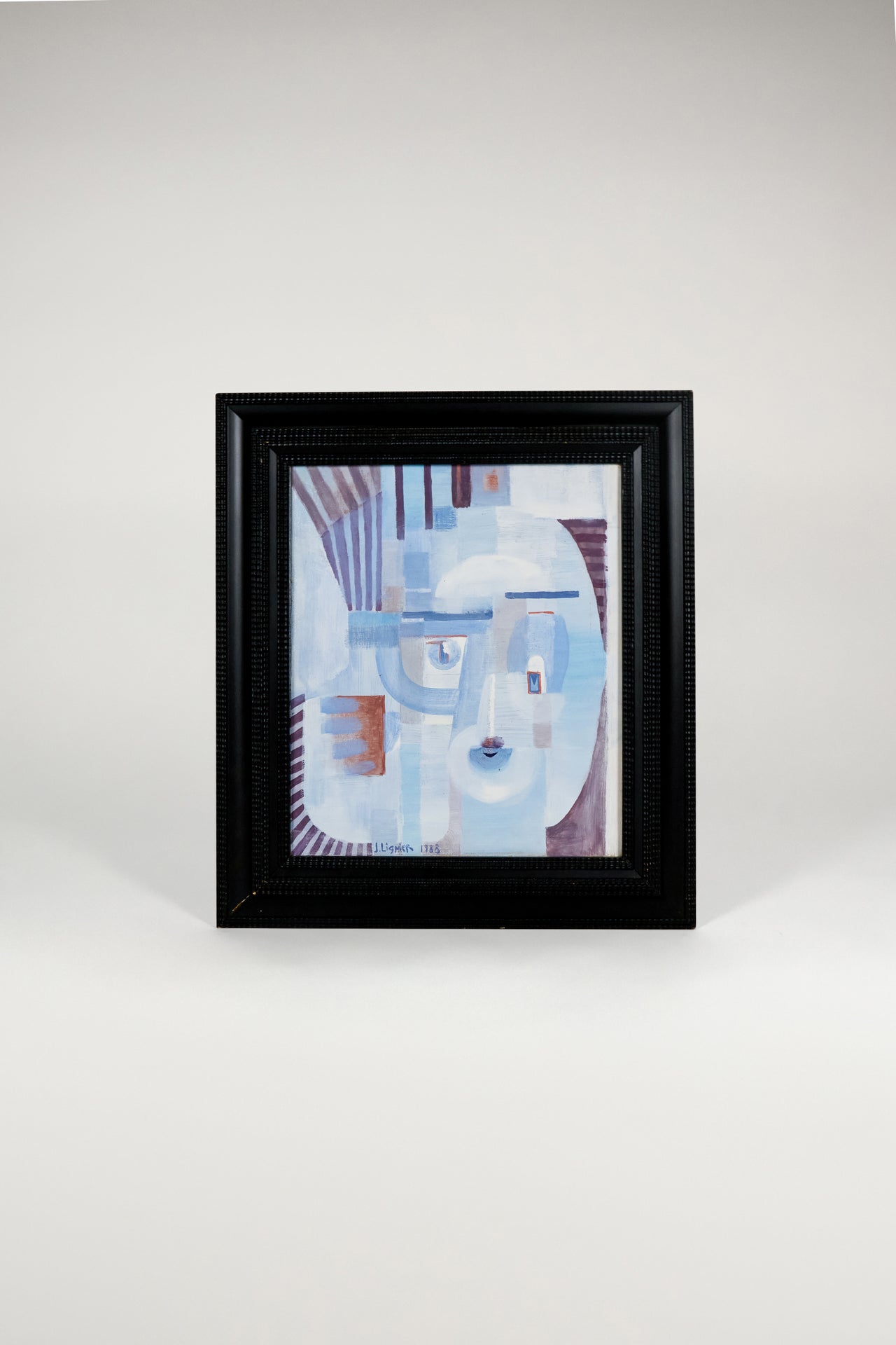 Cubist Portrait by J.Lignier, 1988