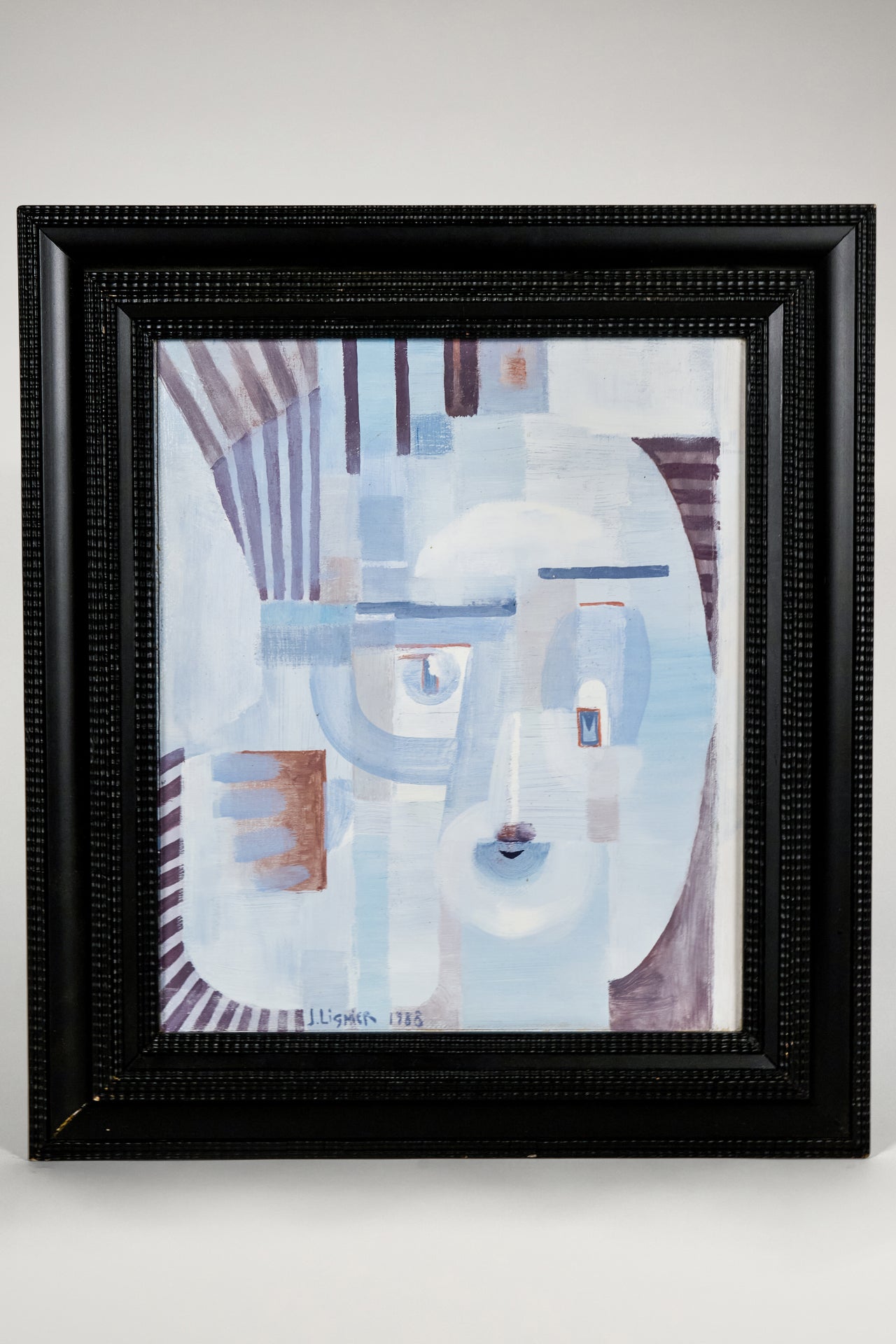 Cubist Portrait by J.Lignier, 1988