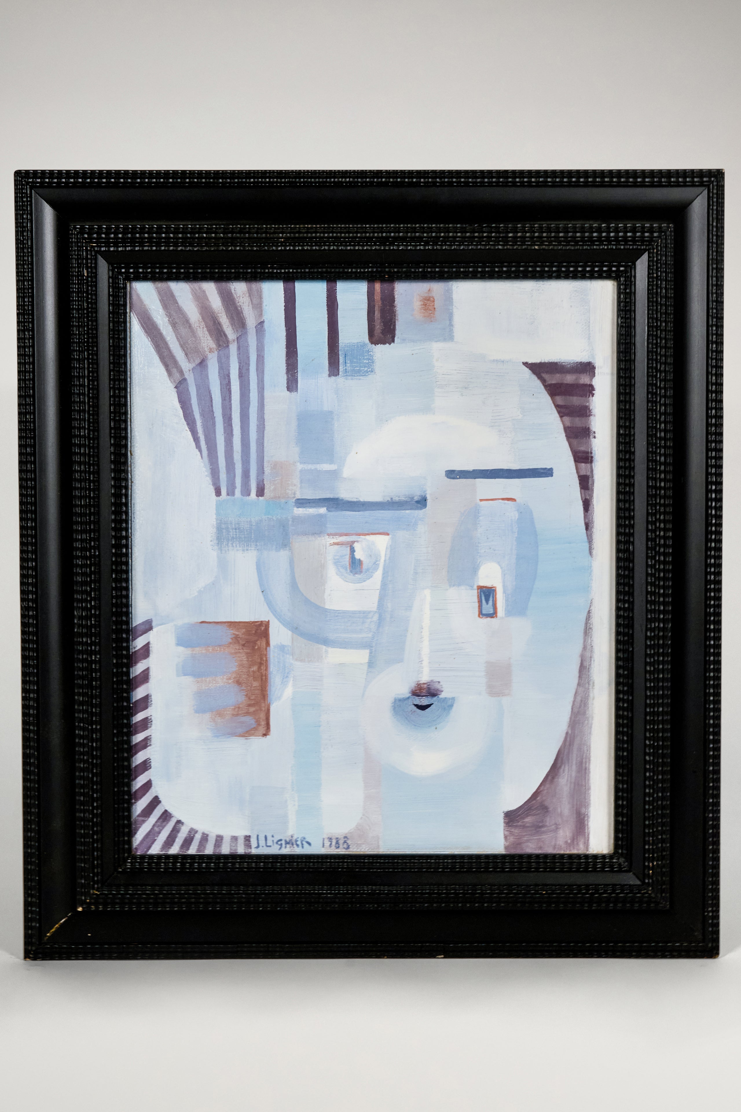 Cubist Portrait by J.Lignier, 1988