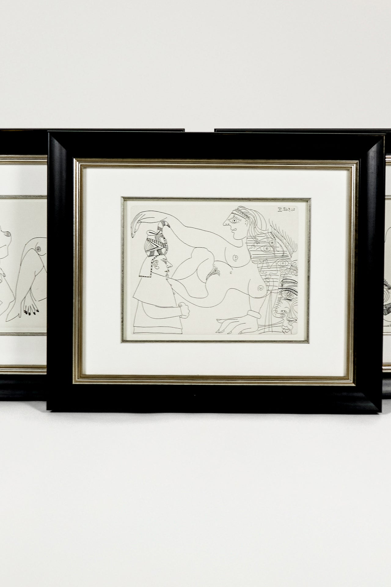 Series of Gravure Apollinaire Prints by Pablo Picasso