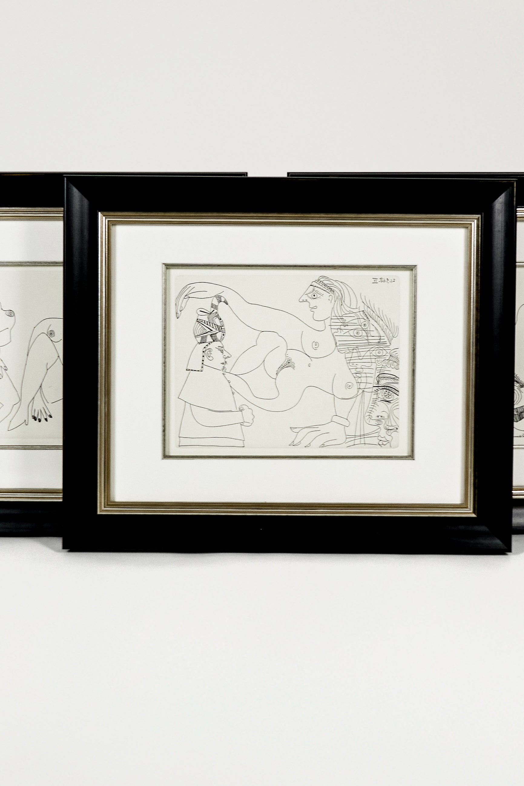 Series of Gravure Apollinaire Prints by Pablo Picasso