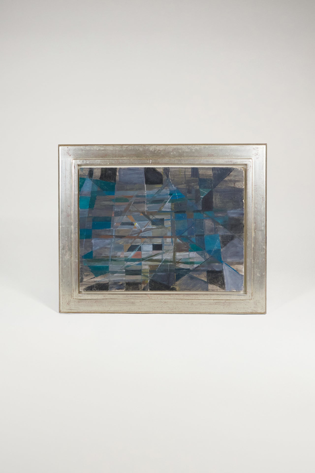 Cubist Painting on Canvas, 1950