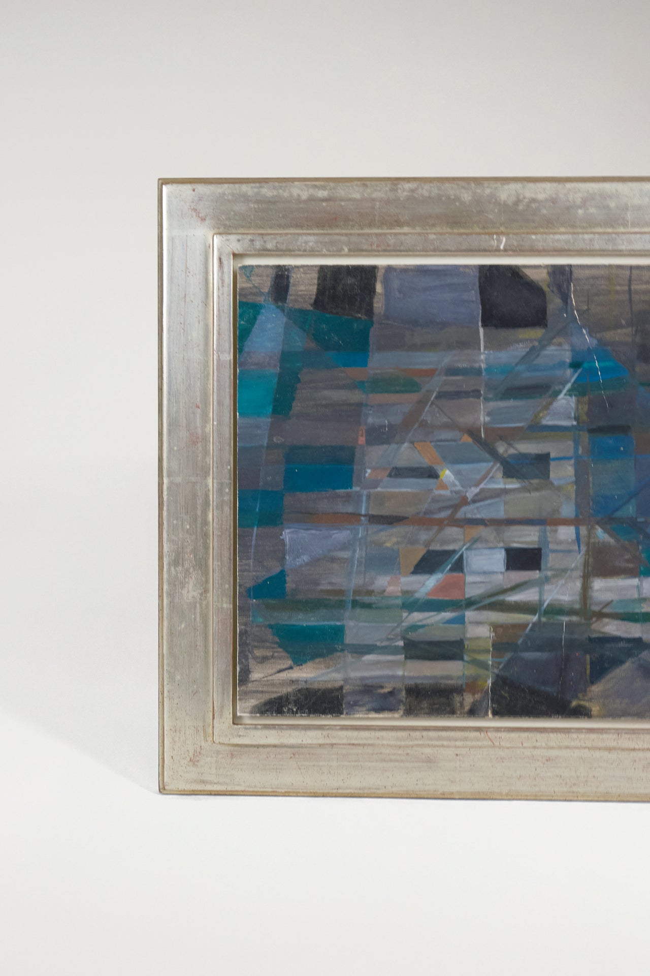 Cubist Painting on Canvas, 1950