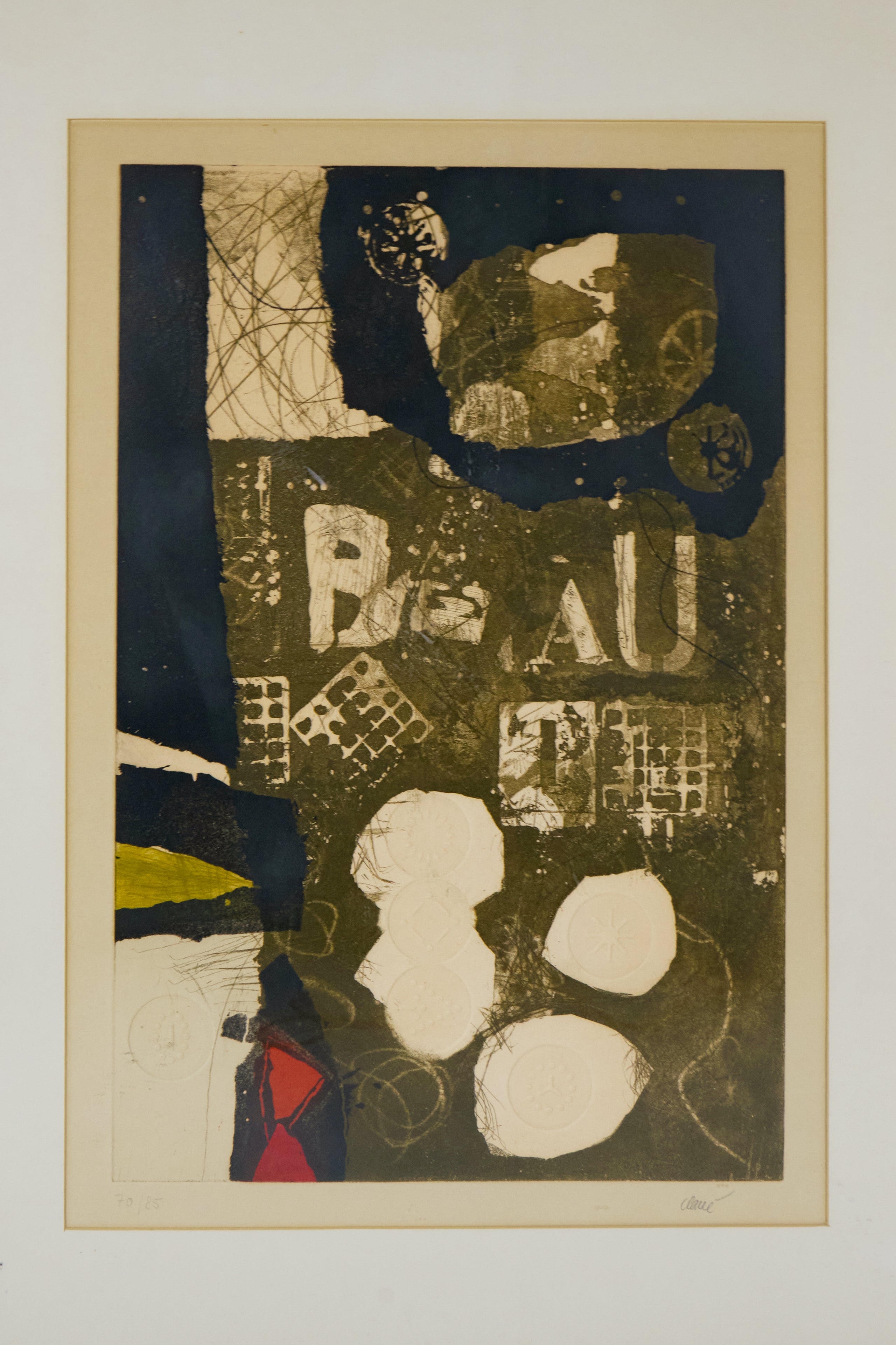 Etching by Antoni Clave