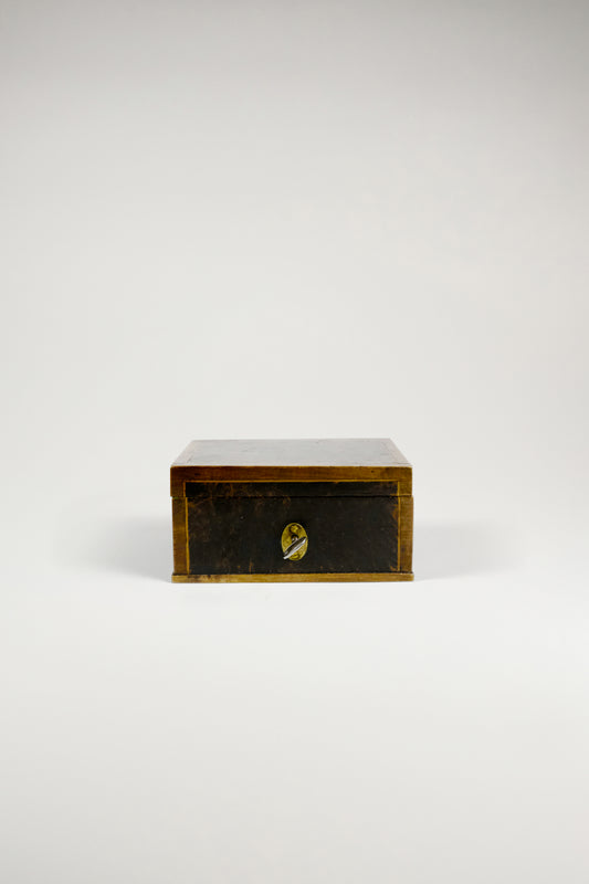 Vintage 1800s Locked Box