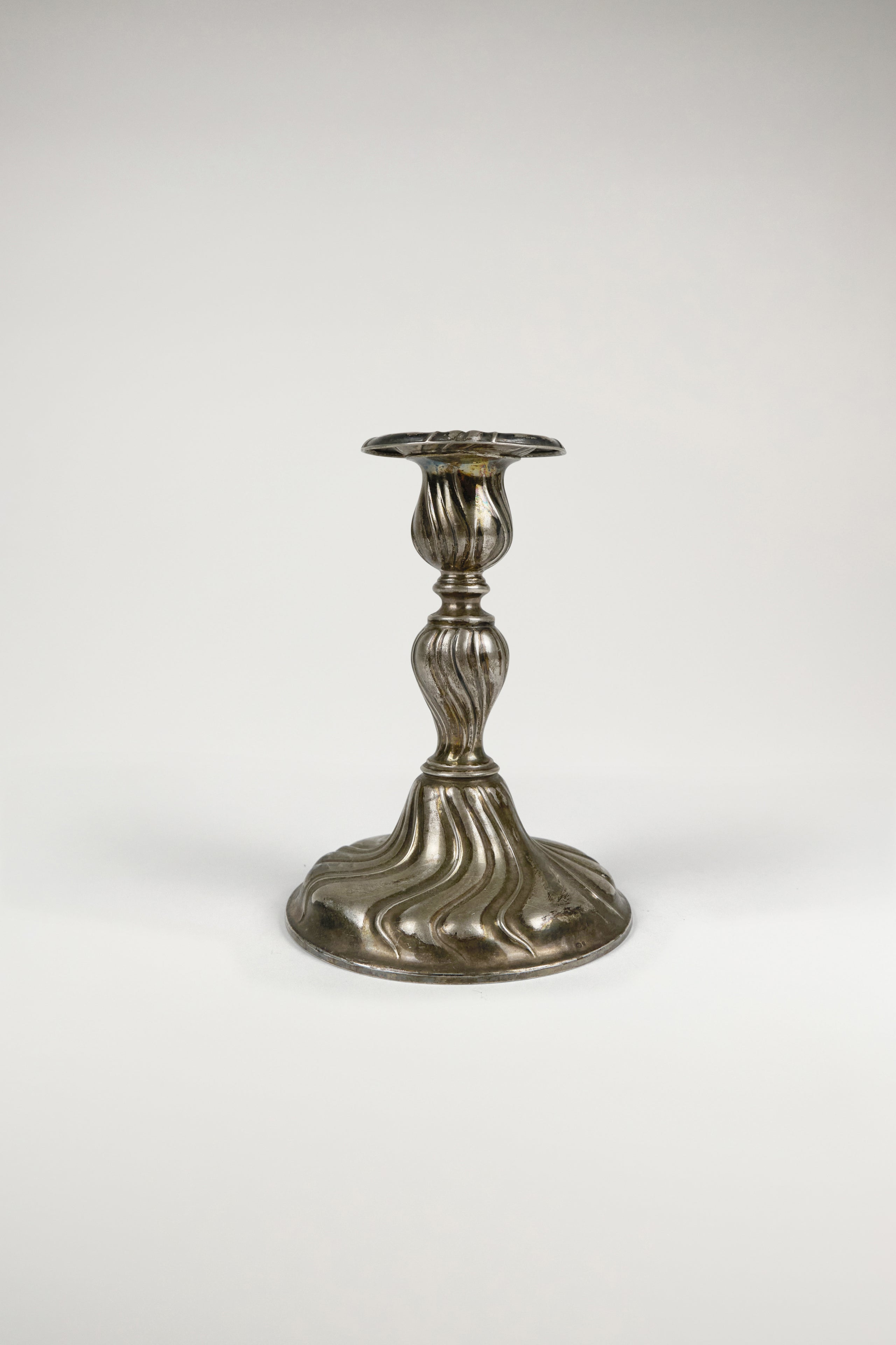 Pair of Rococo Candlestick Holders
