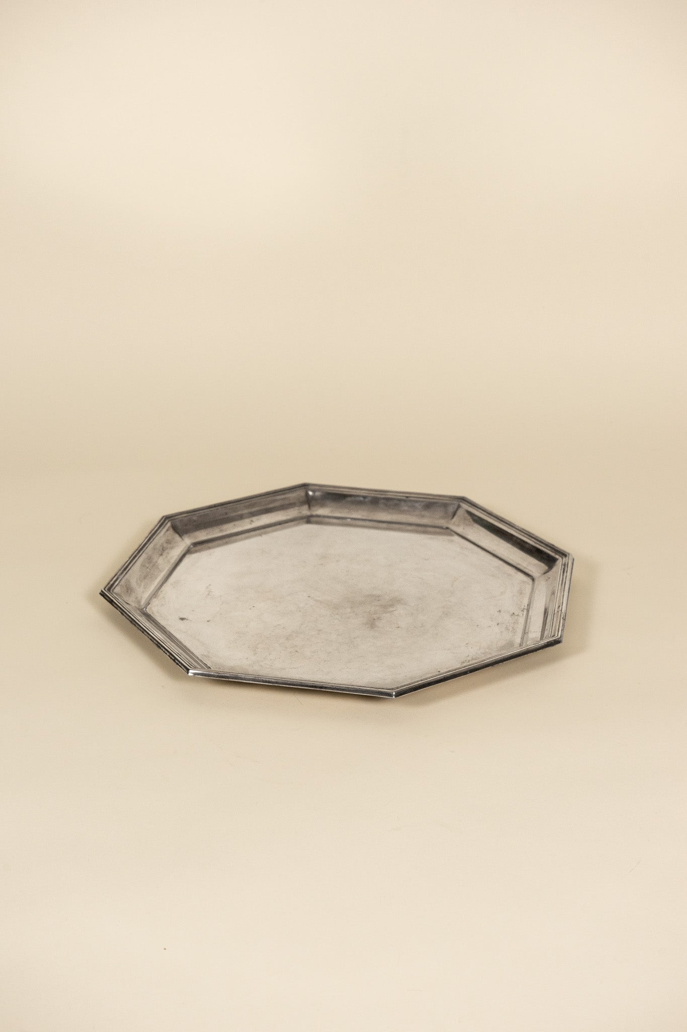 Silver Octagonal Tray