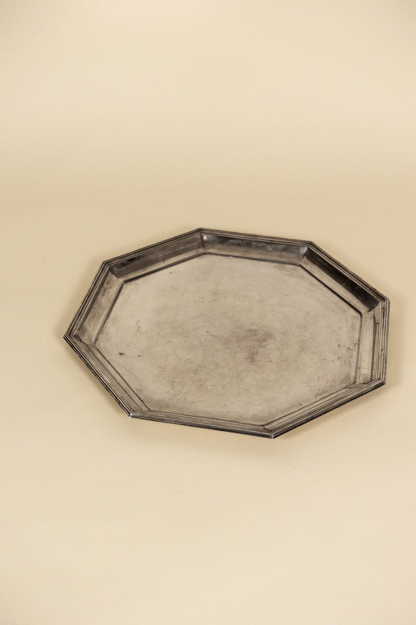 Silver Octagonal Tray