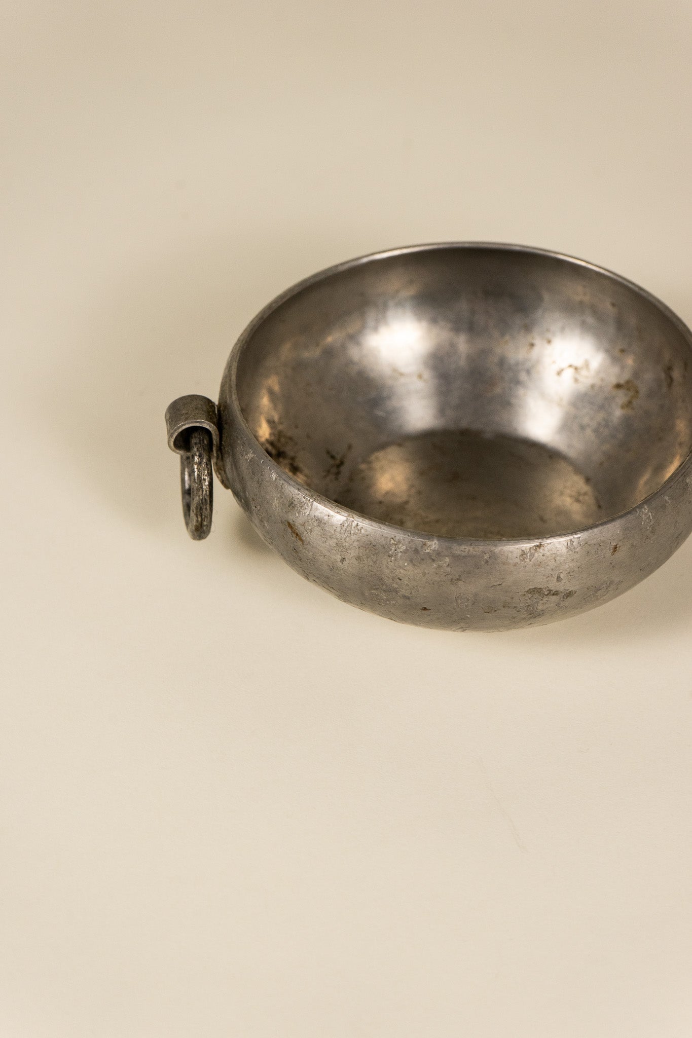 Small Skurdal Hammered Silver Bowl