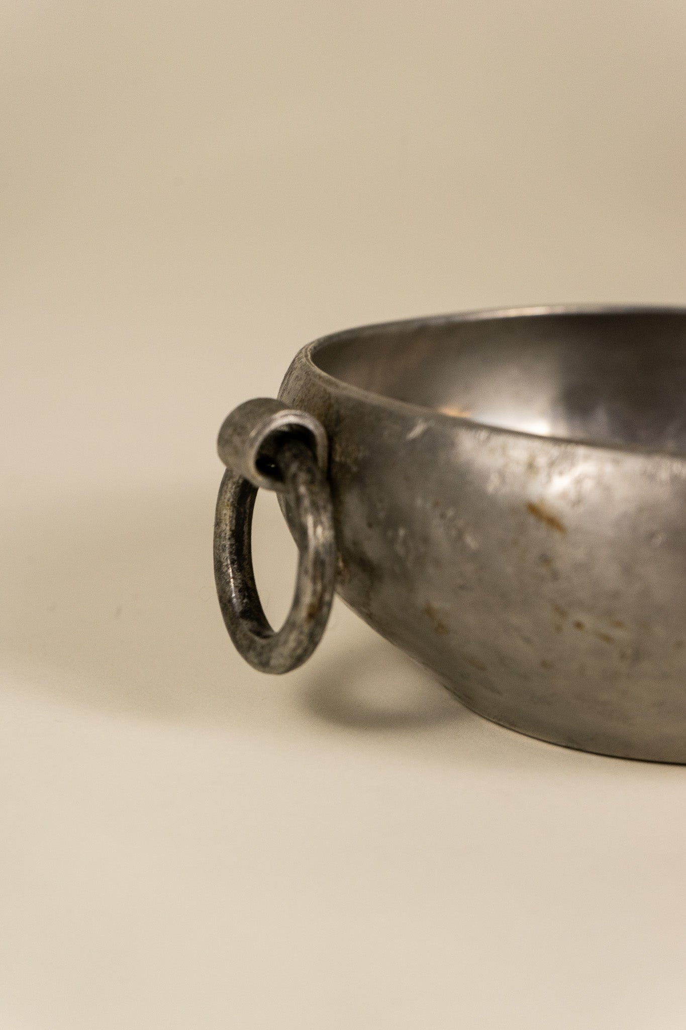 Small Skurdal Hammered Silver Bowl