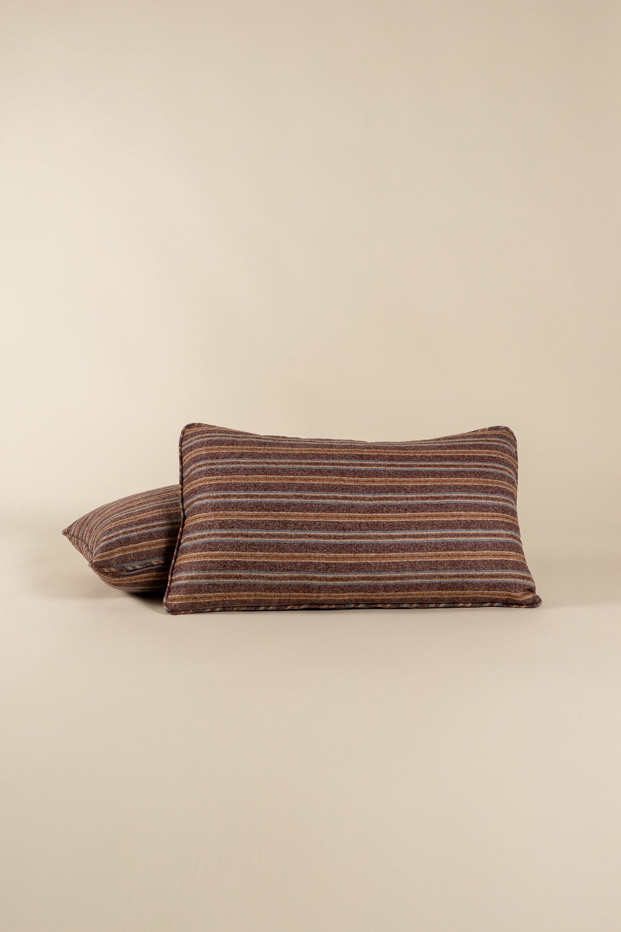 TTMM Lumbar Pillow in Rose Stripe
