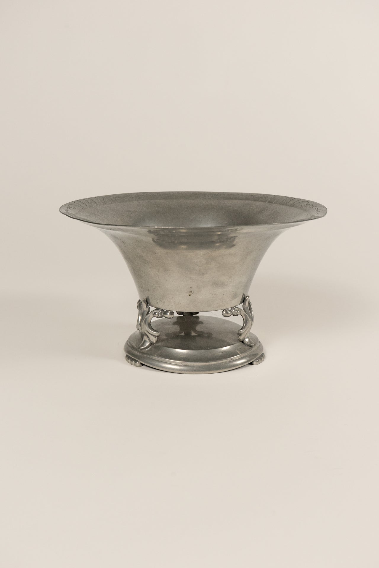 Wikman and Wiklun Pewter Bowl #1