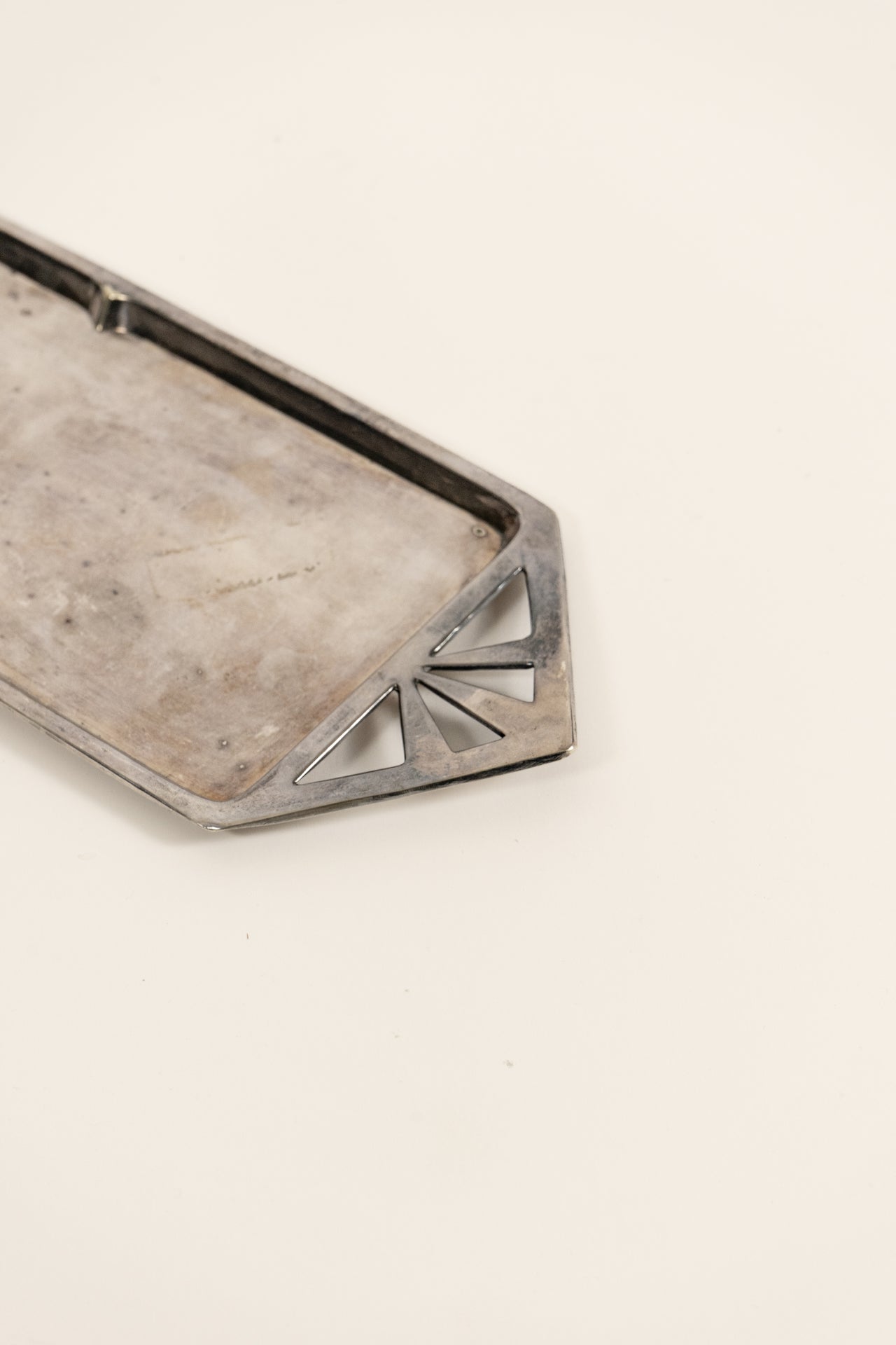 Menses Madrid Art Deco Silver Tray