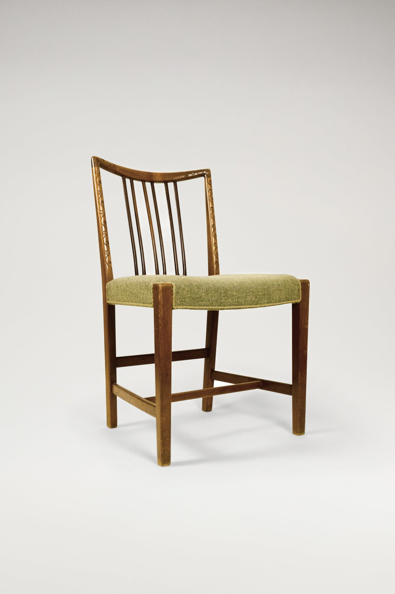 Hans Wegner Dining Chair in Green
