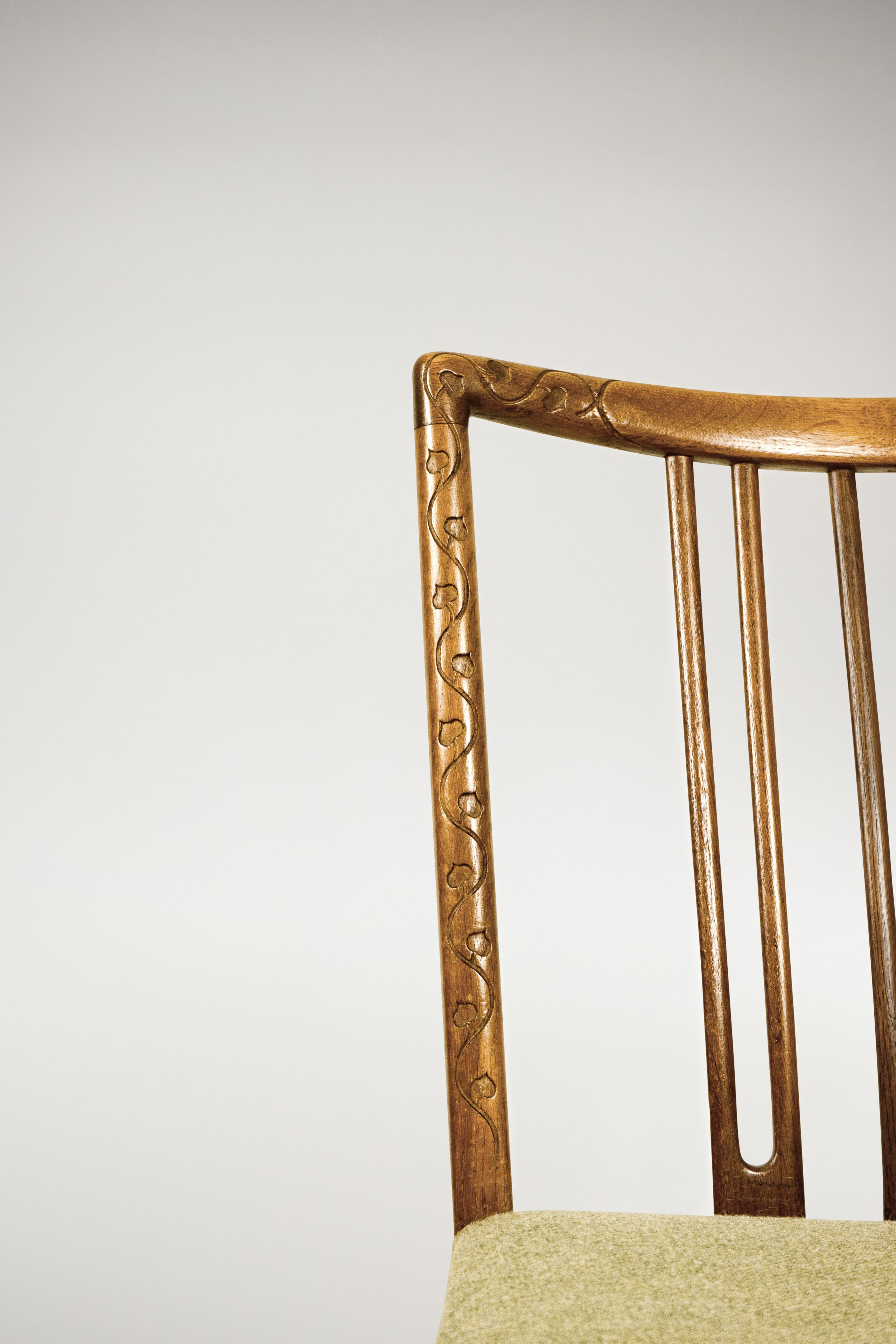 Hans Wegner Dining Chair in Green