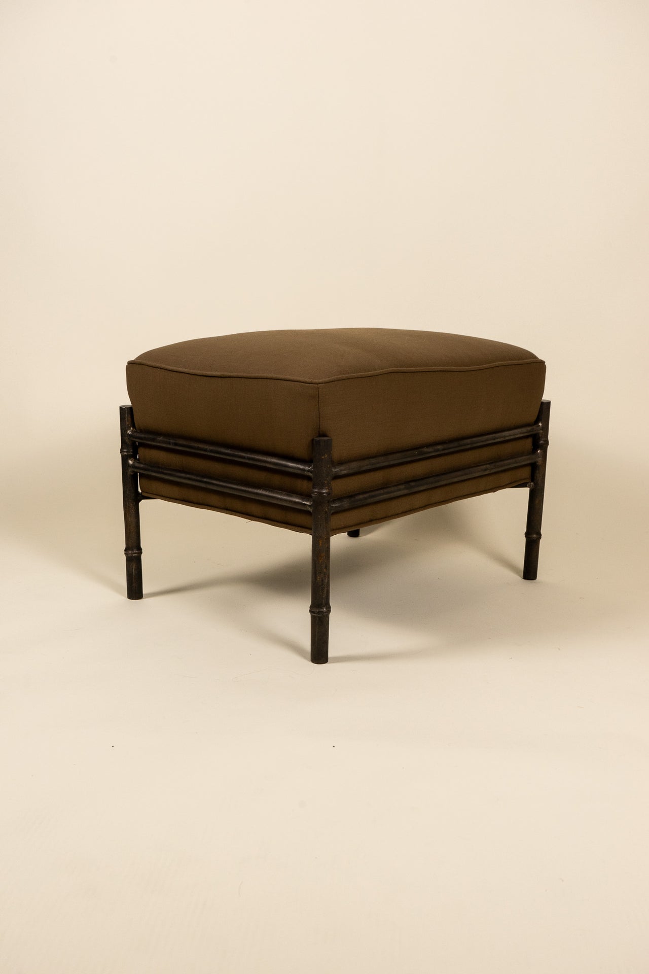TTMM Bamboo Frame Box Ottoman