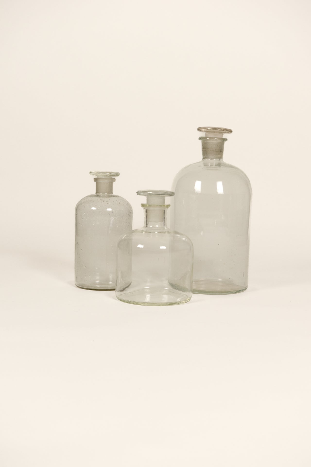 Glass Pharmacy Bottles