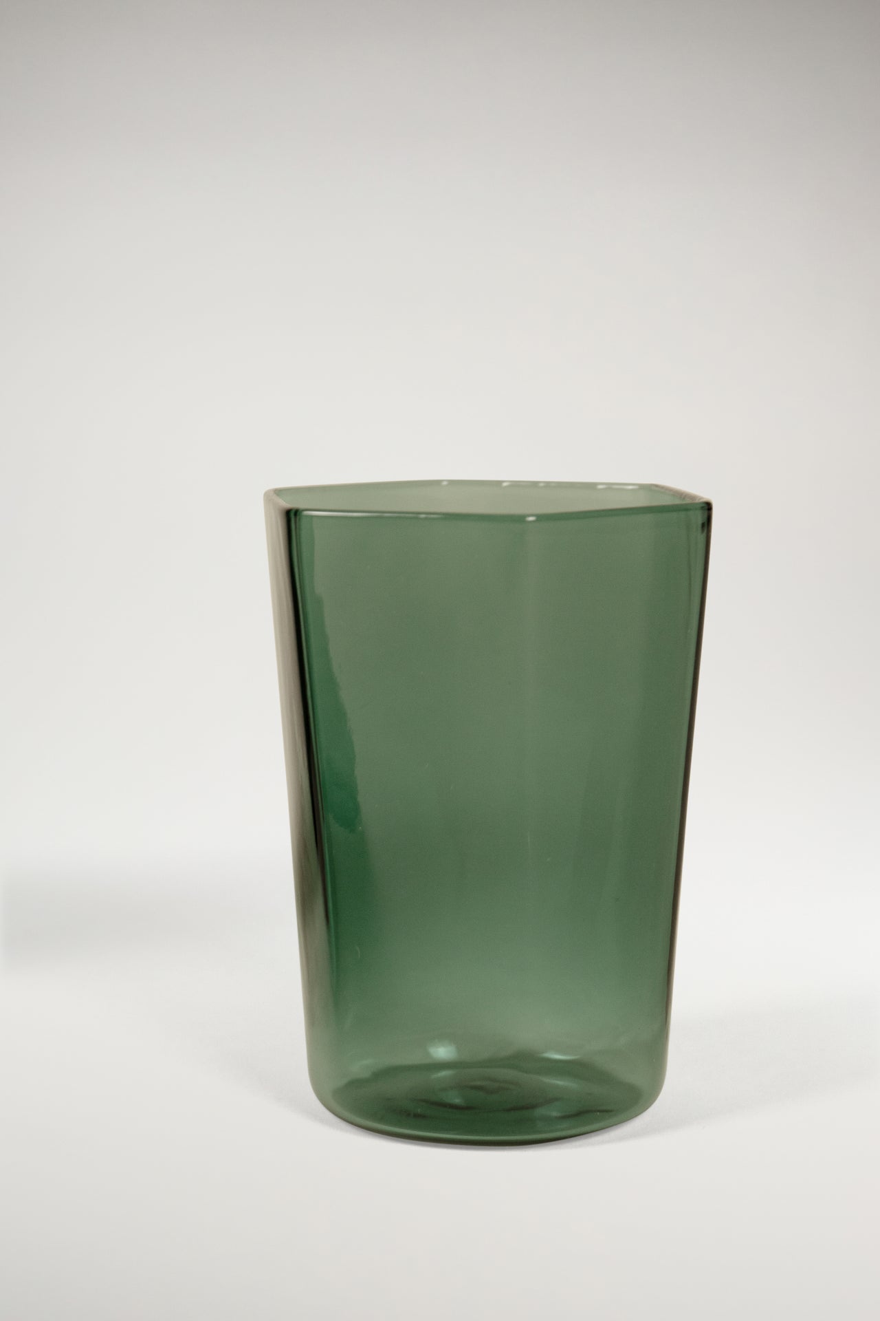 Teal Hexagonal Drinking Glass