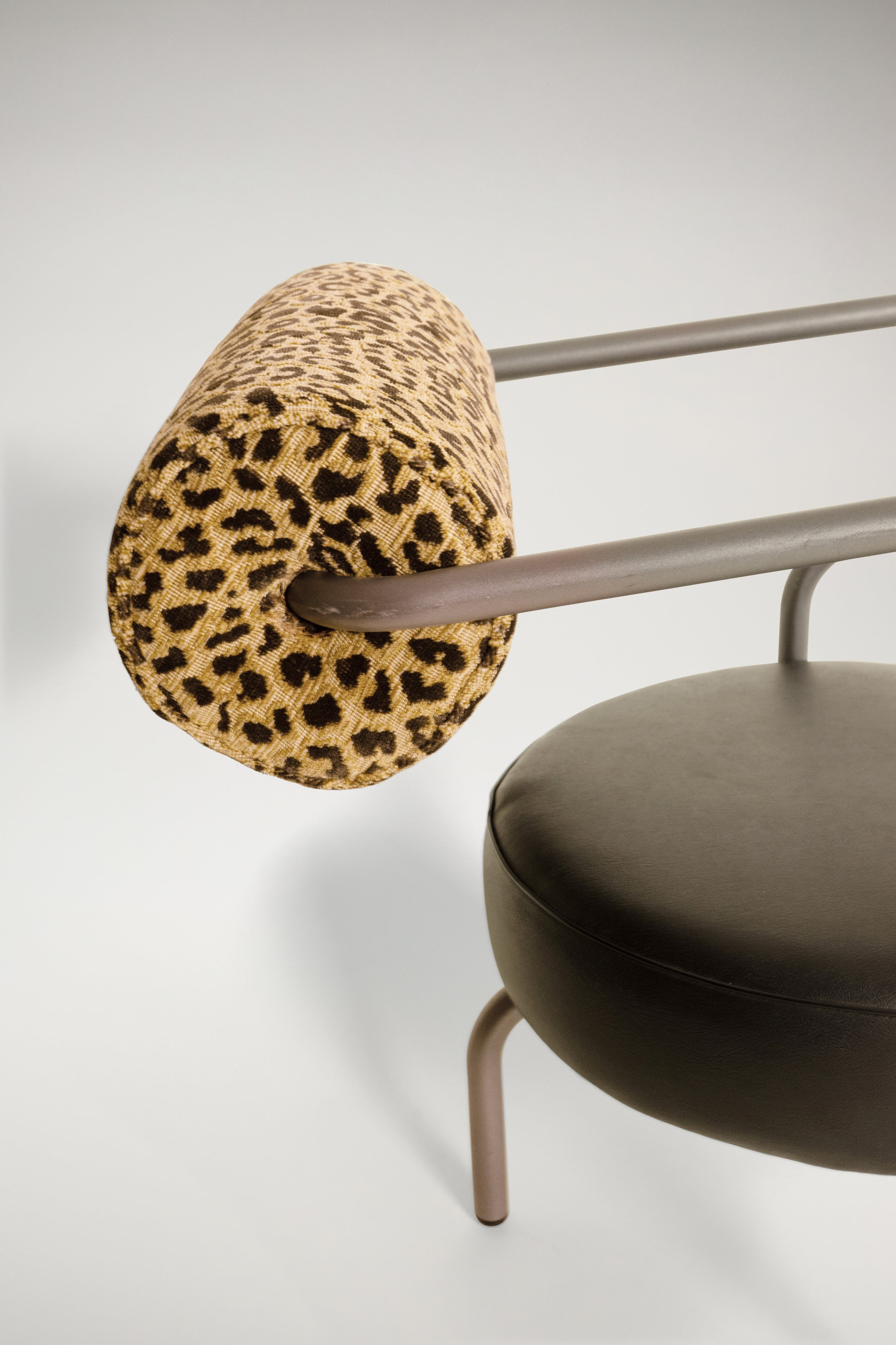 Danish Armchair with Footstool