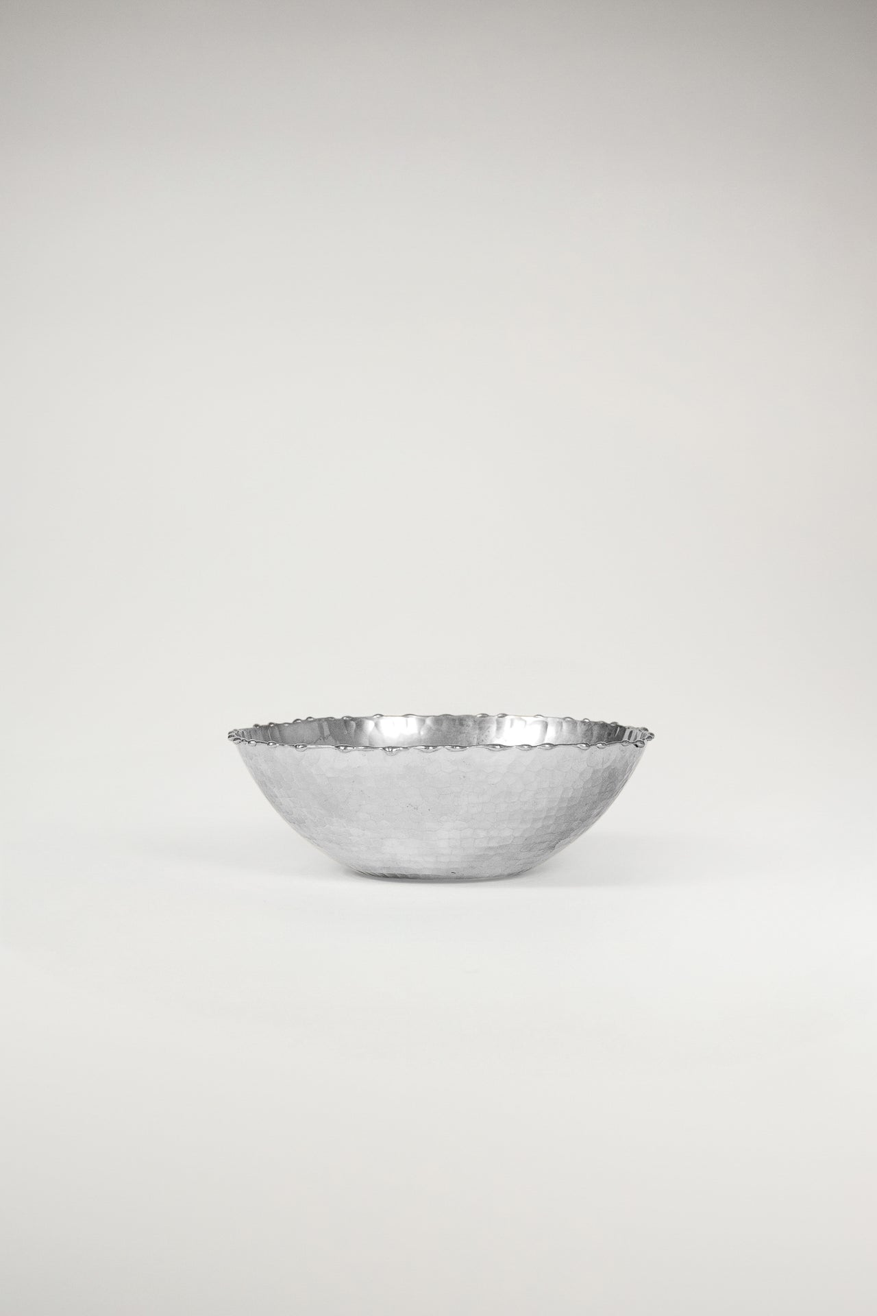 Christer Wide Pewter Candy Bowl