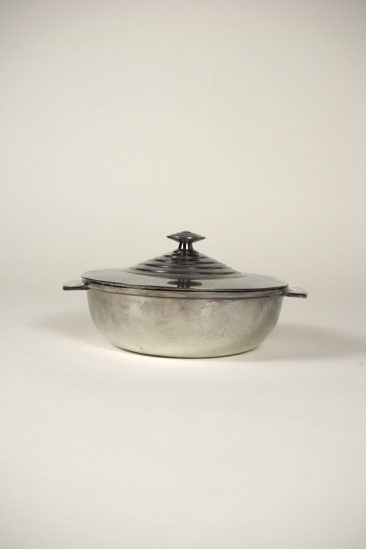 Christofle Silver Bowl with Lid
