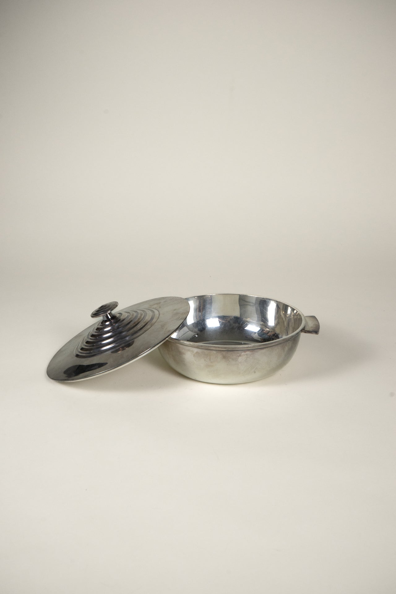 Christofle Silver Bowl with Lid