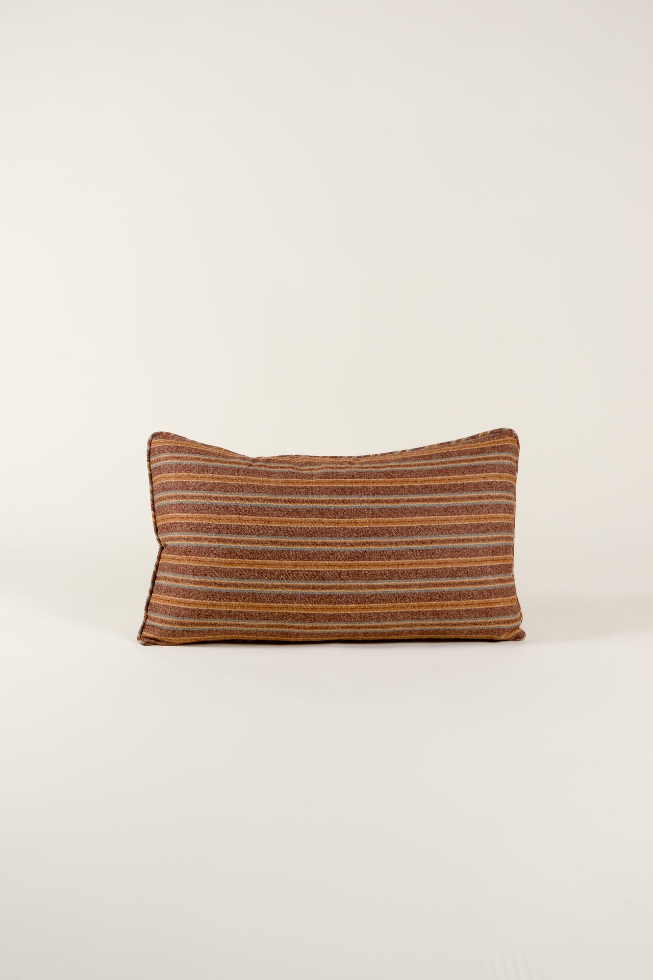 TTMM Lumbar Pillow in Rose Stripe