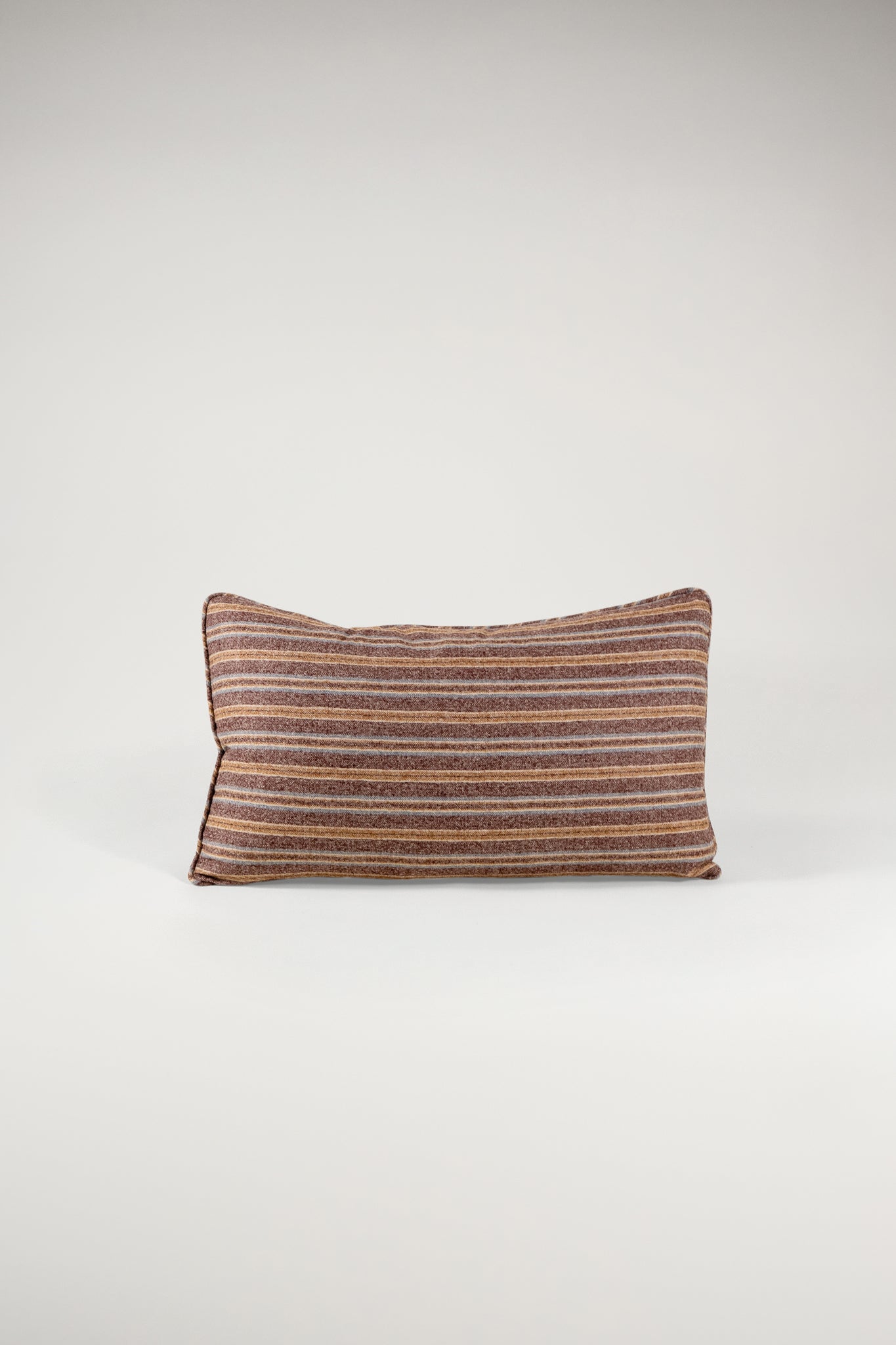 TTMM Lumbar Pillow in Rose Stripe
