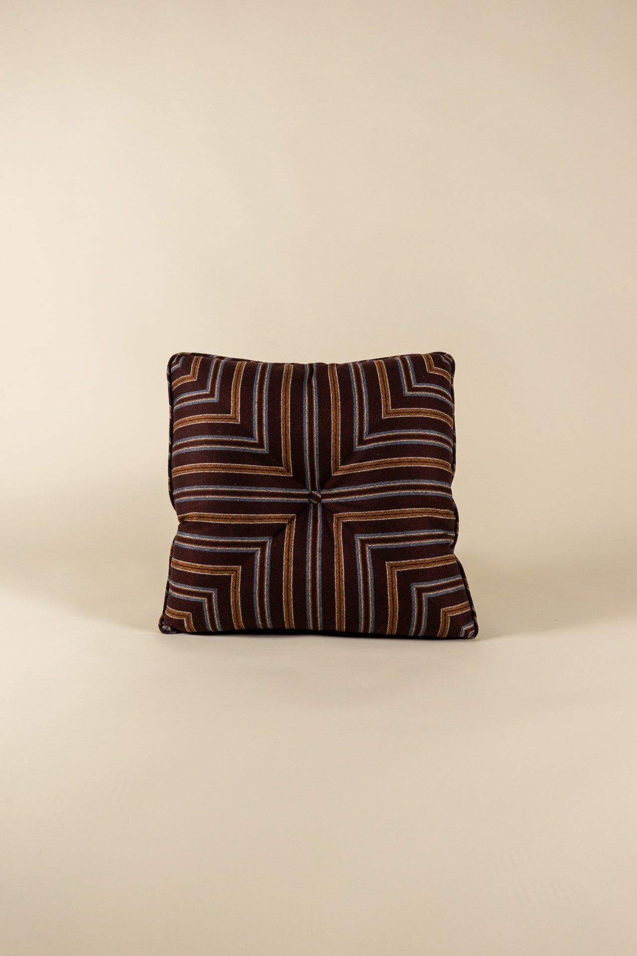 TTMM Diamond Pillow in Burgundy