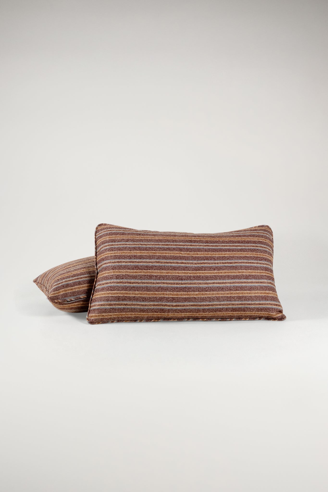 TTMM Lumbar Pillow in Rose Stripe