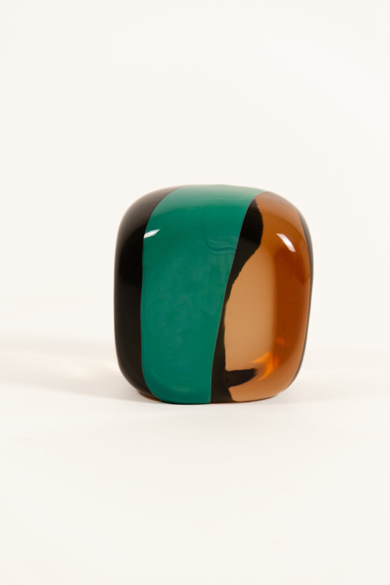 Pierre Cardin Glass Paperweight