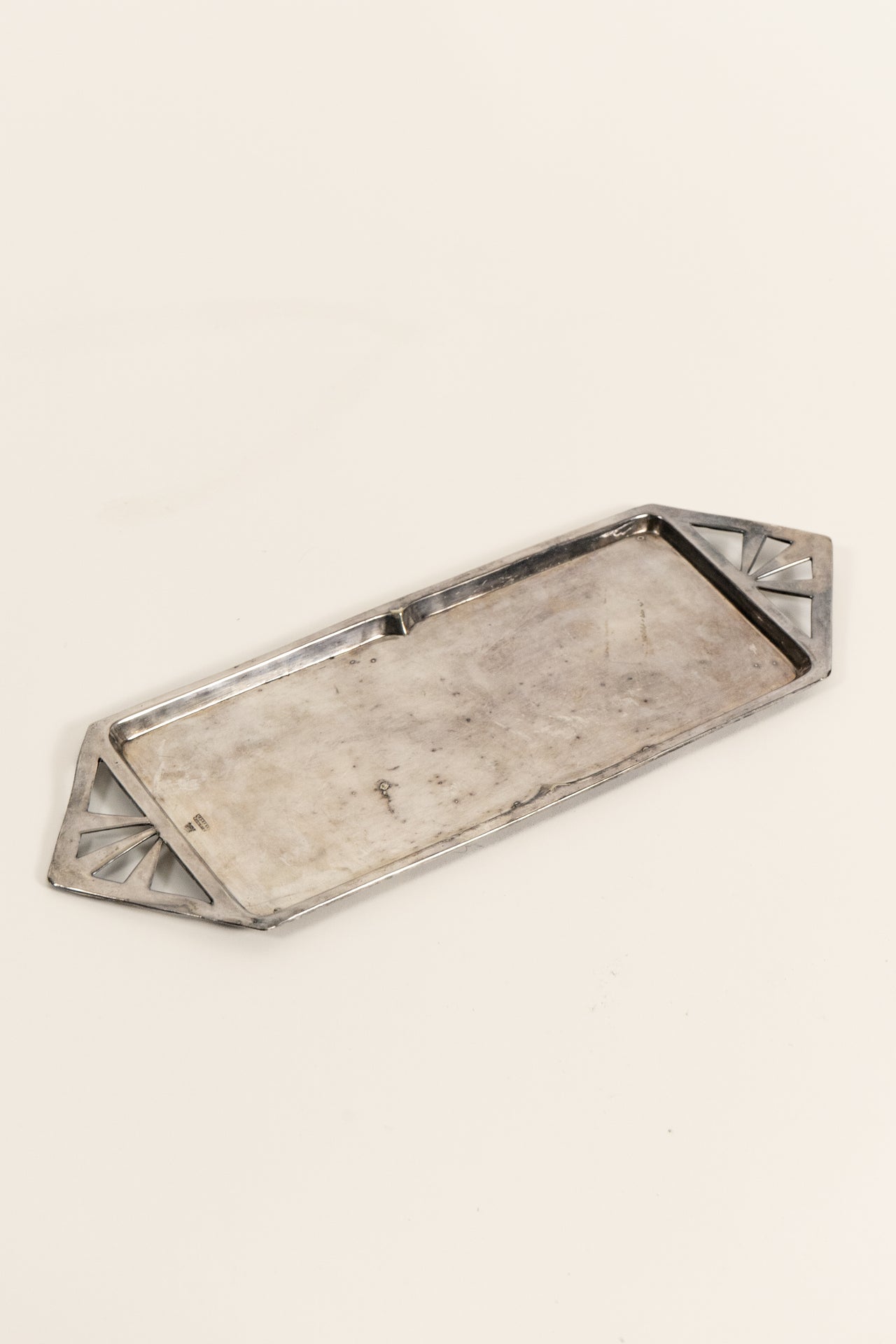 Menses Madrid Art Deco Silver Tray