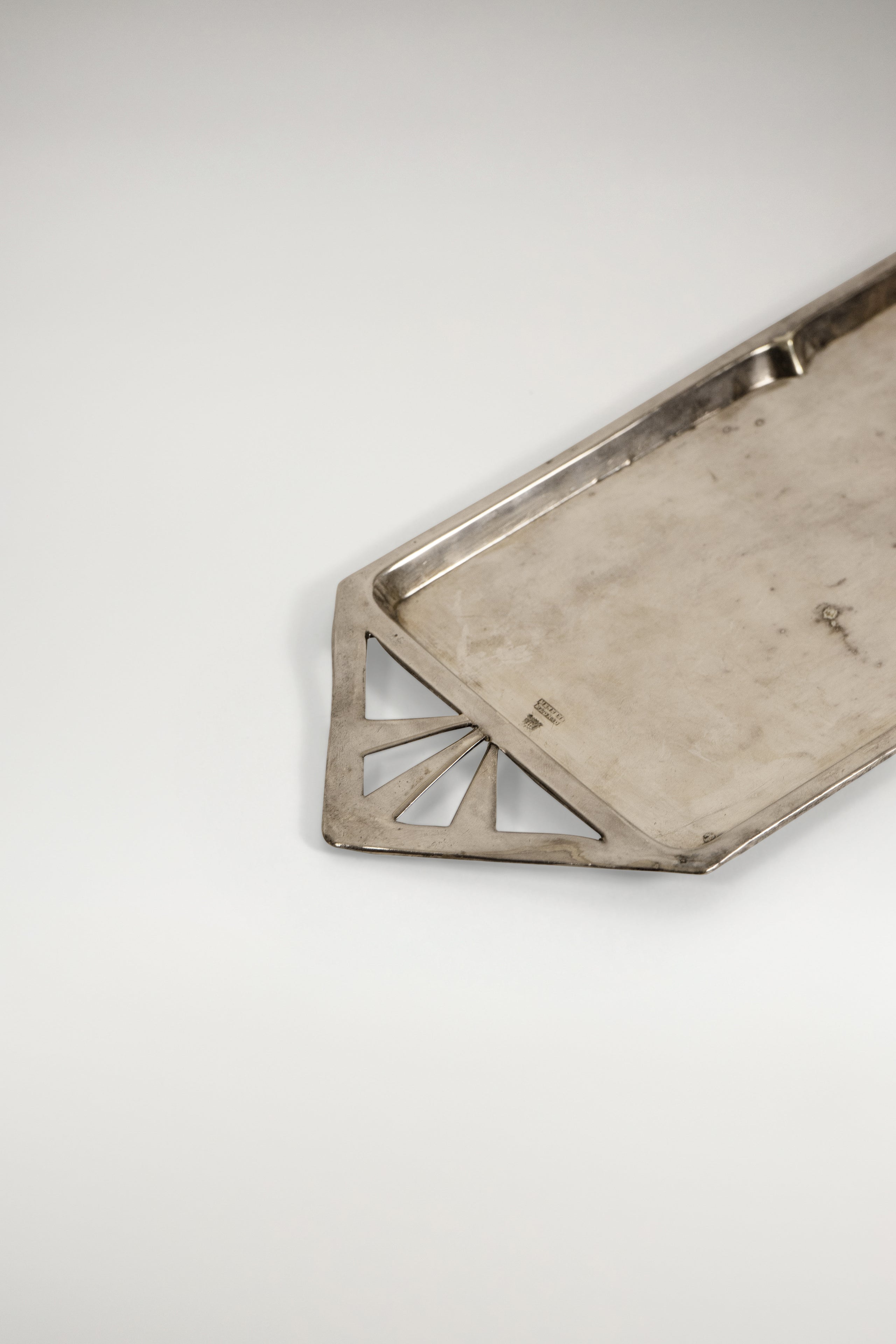 Menses Madrid Art Deco Silver Tray
